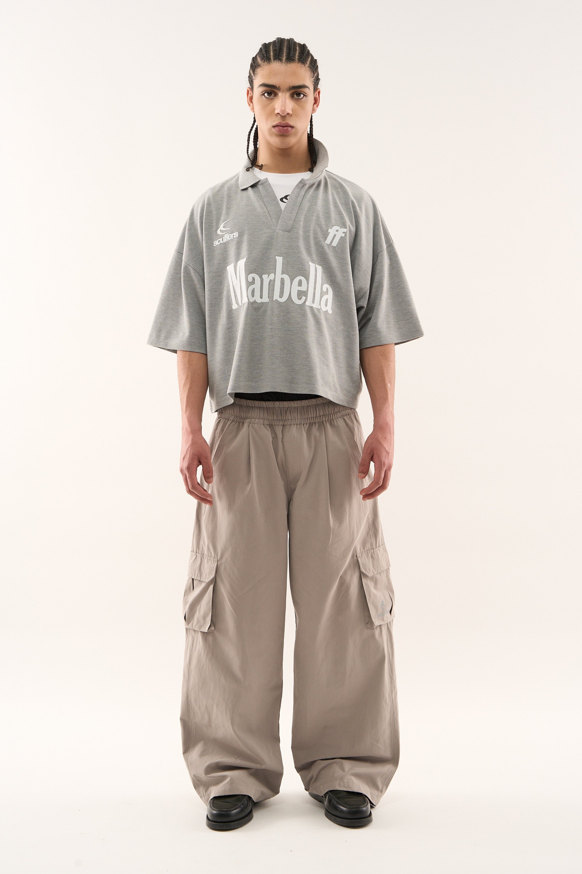 Polo Marbella gris clair