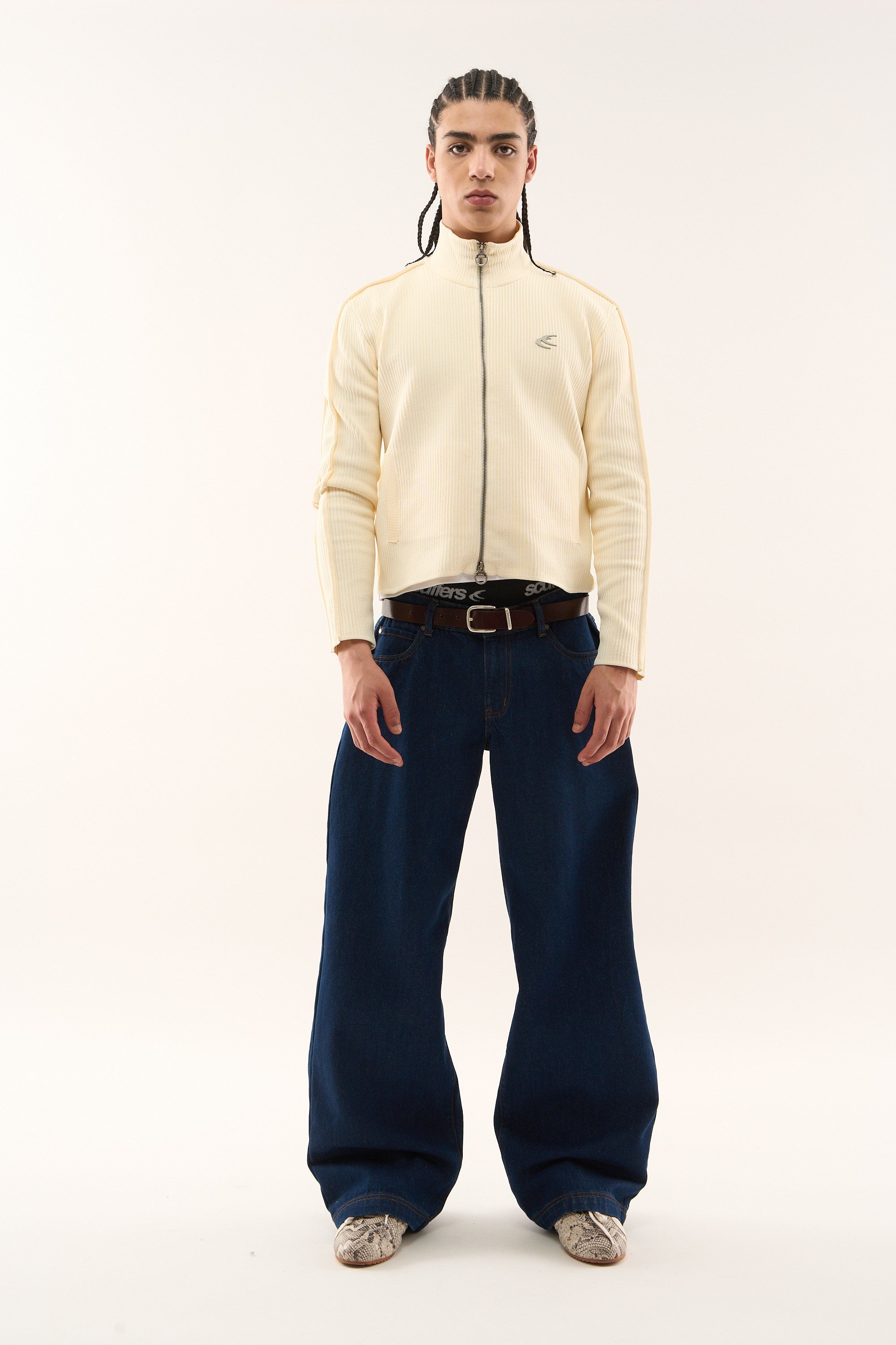 Fermeture éclair Monaco écru