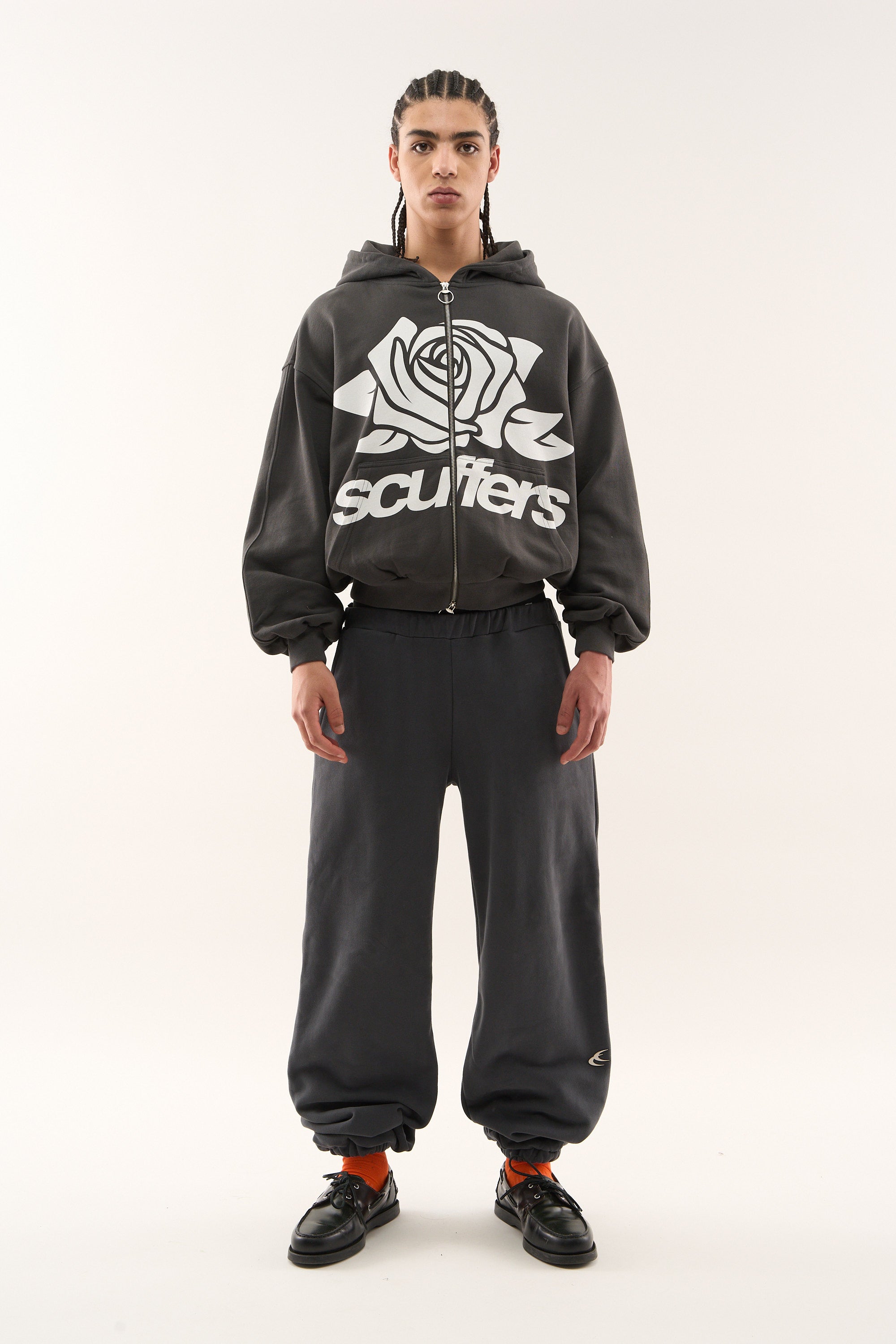 Fermeture éclair foncée pour fille