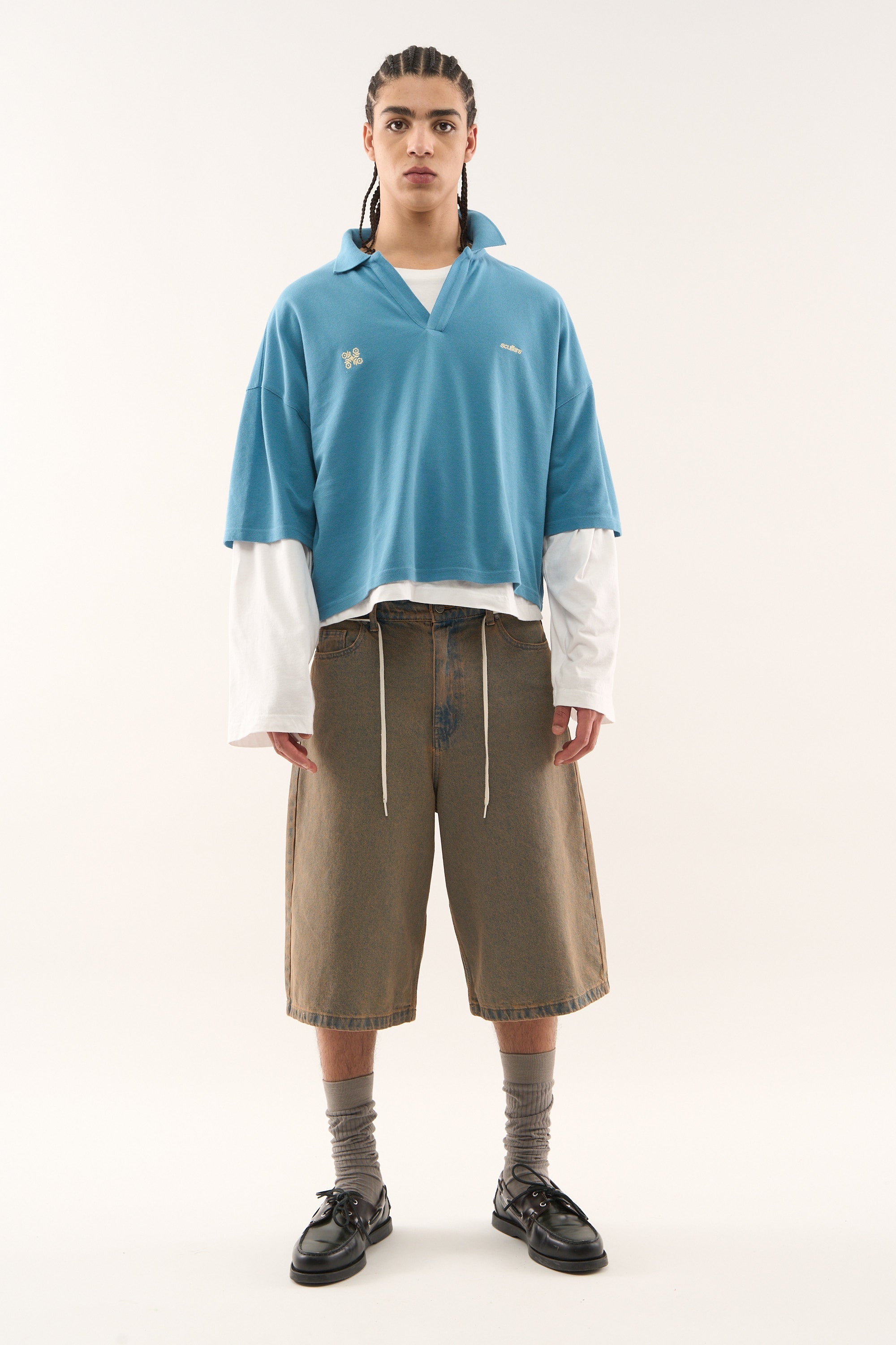 Polo bleu Pininfirina