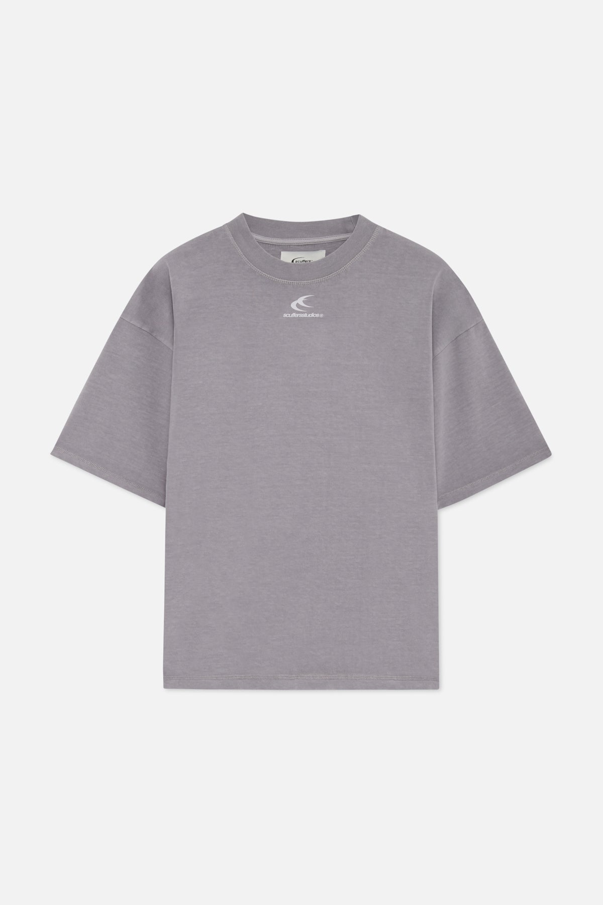 T-shirt gris lilas