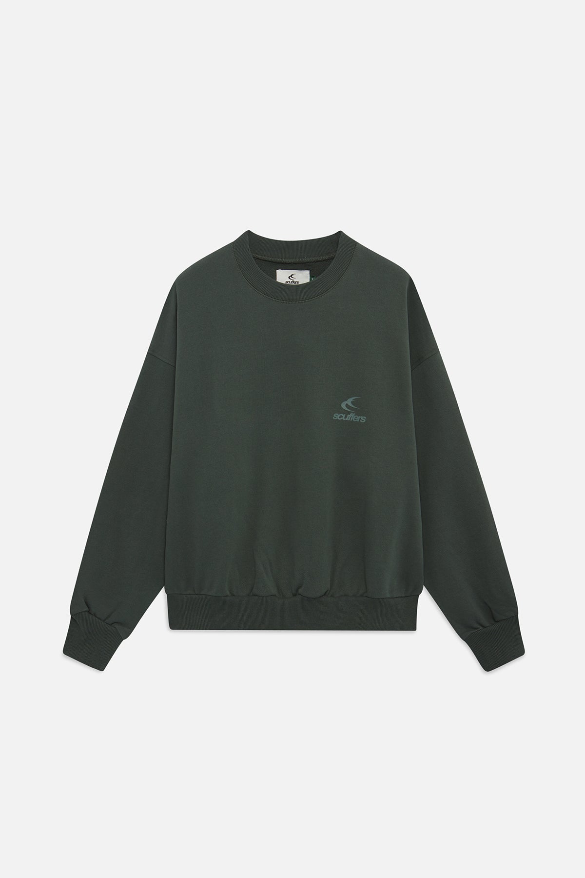 Pull ras du cou vert WLW