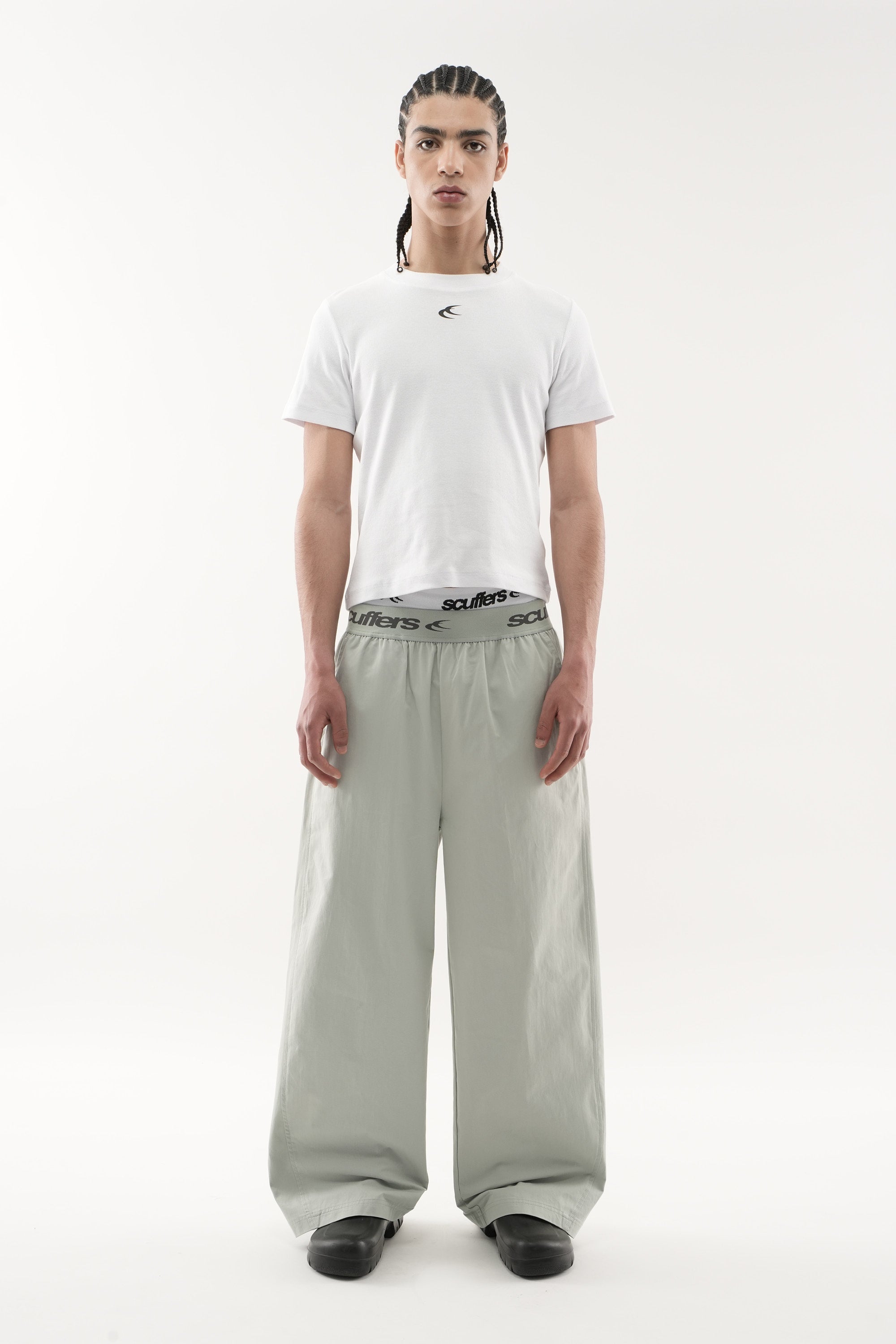 Pantalon vert poussiéreux New EDS