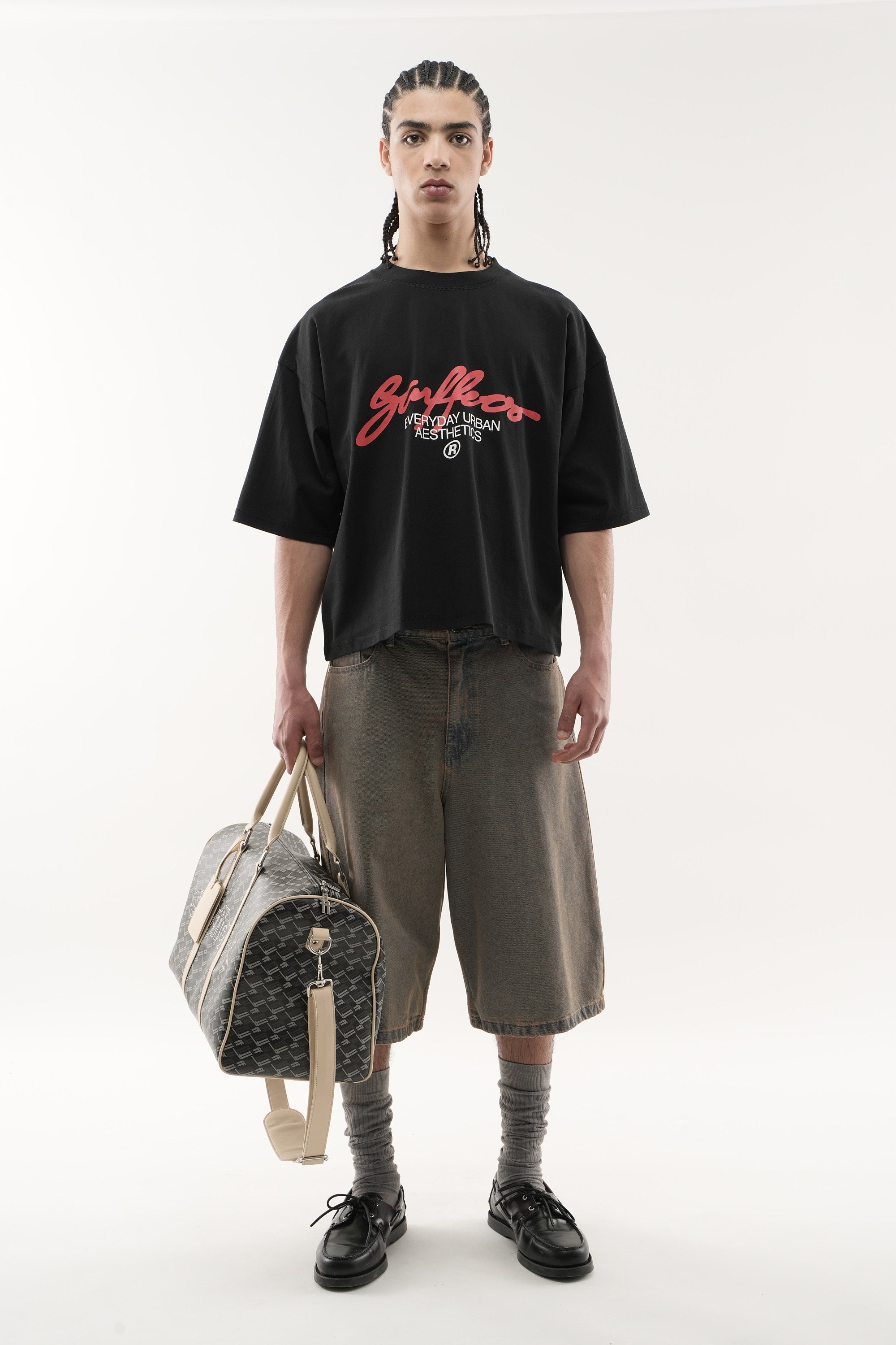 T-shirt noir signature