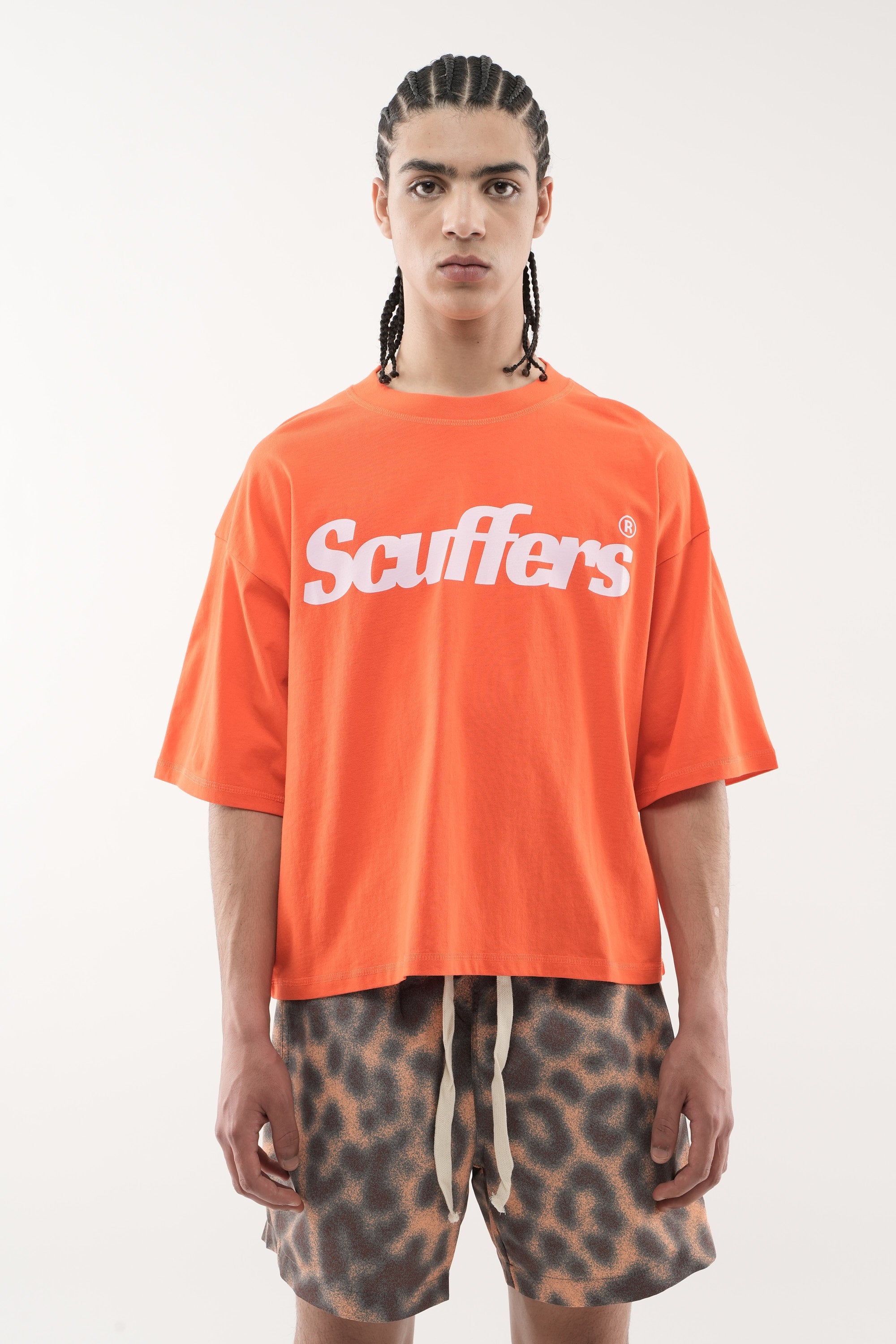 T-shirt orange pour enfants