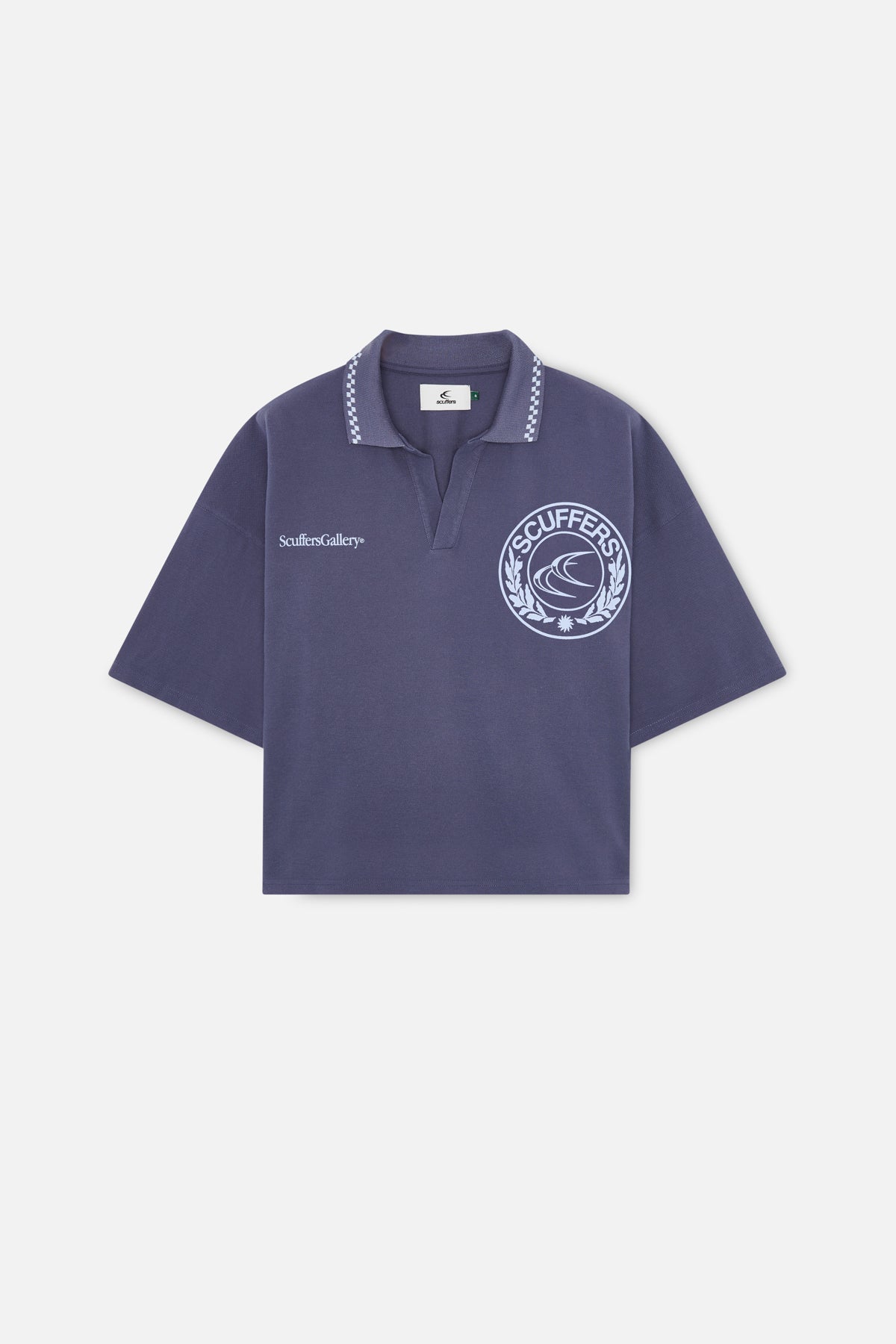 Polo bleu CLG
