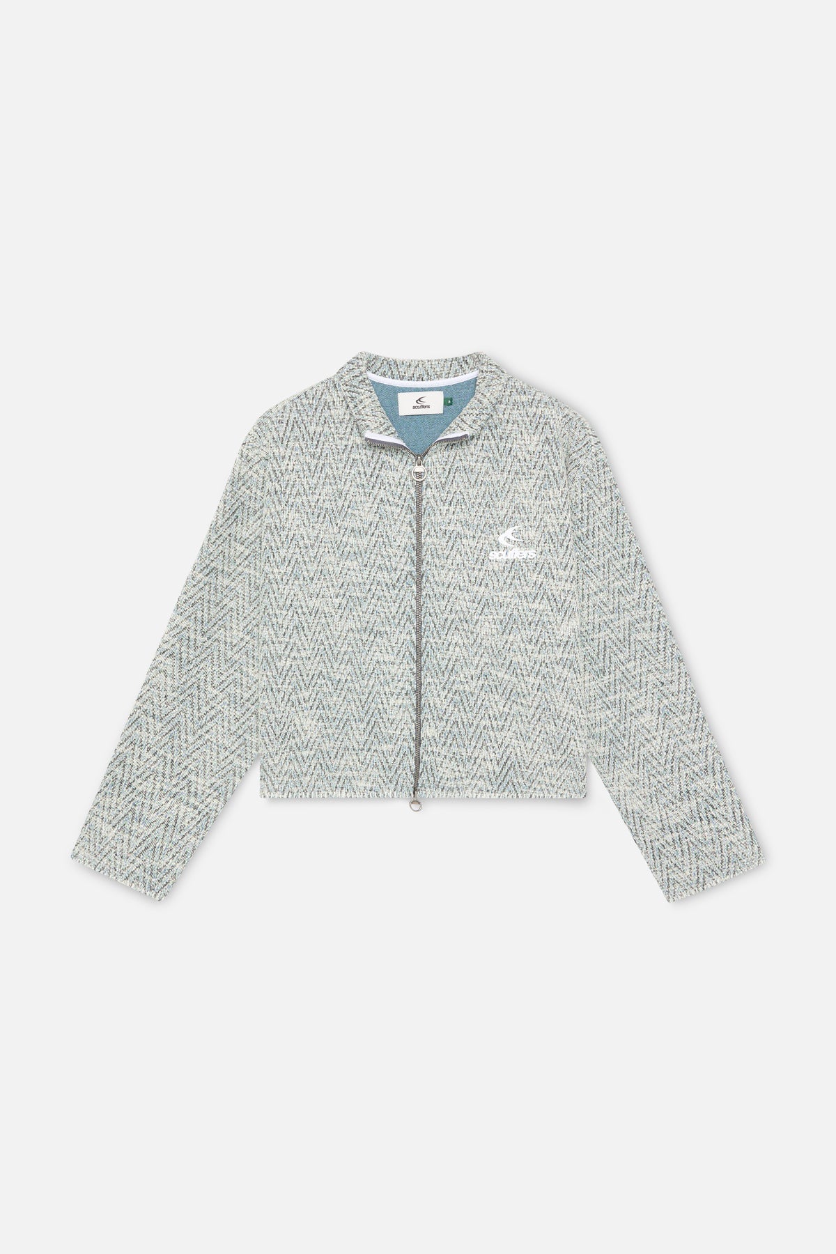 Veste verte bouclée