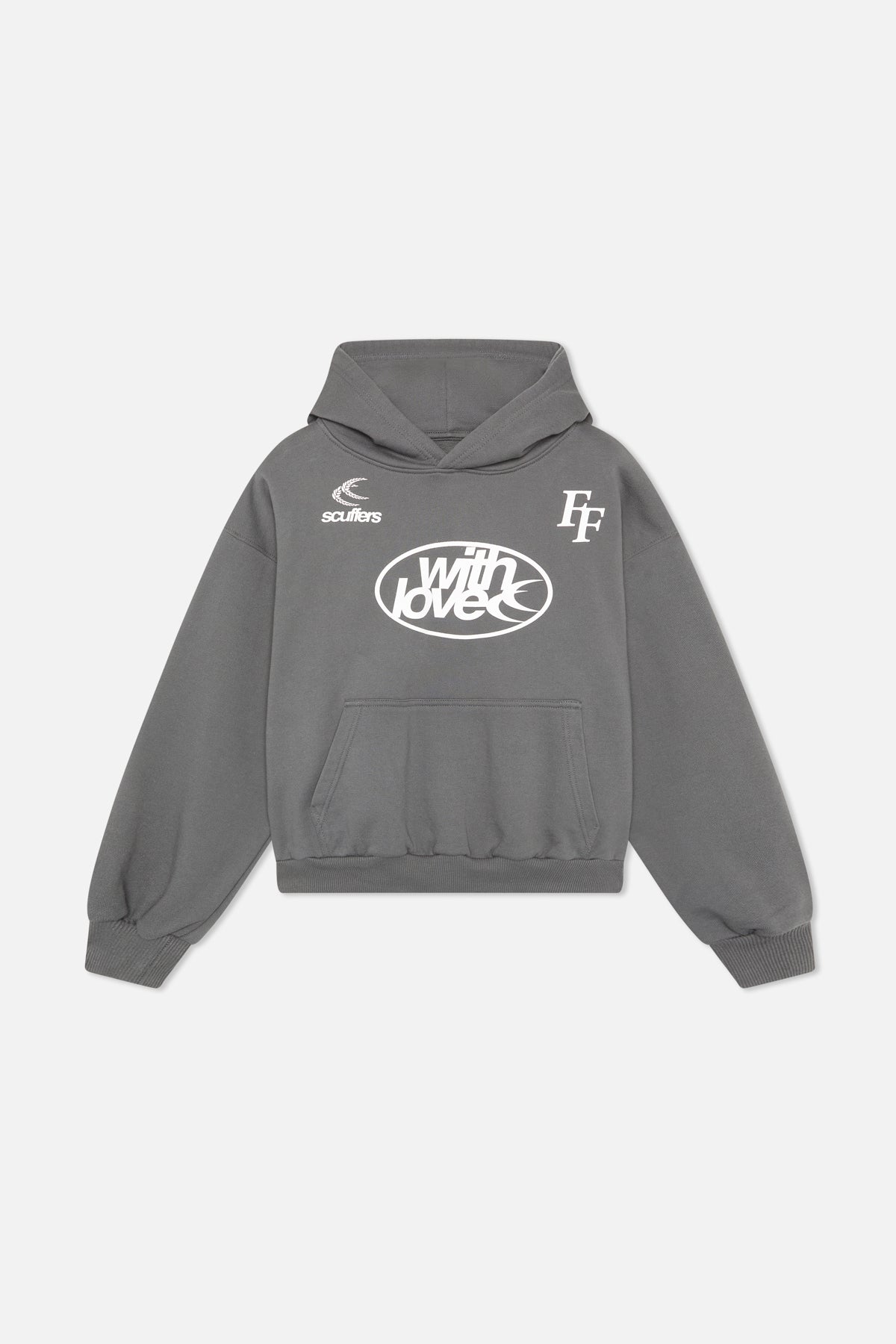 Sweat à capuche sombre Paris