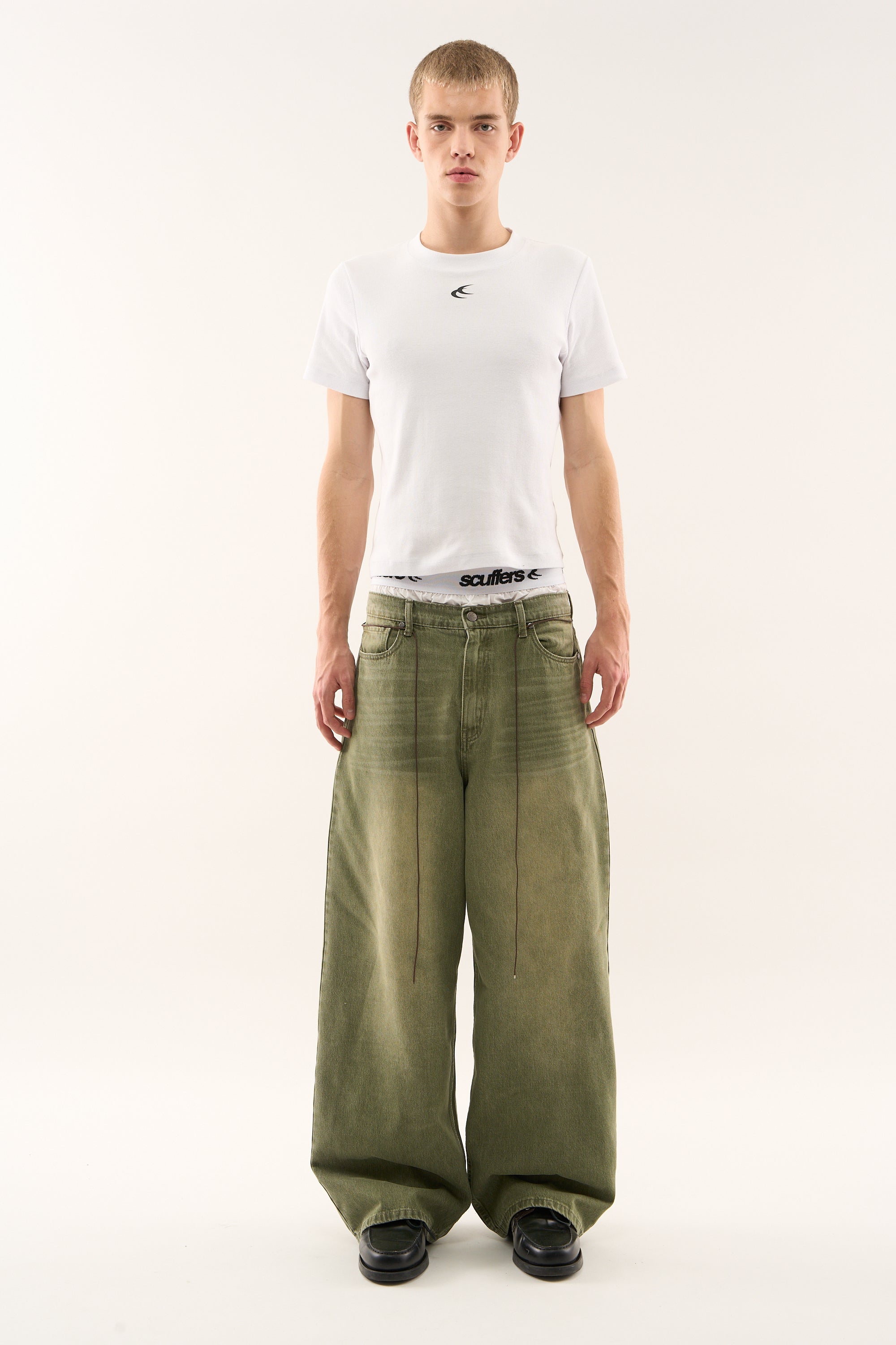 Pantalon géant vert