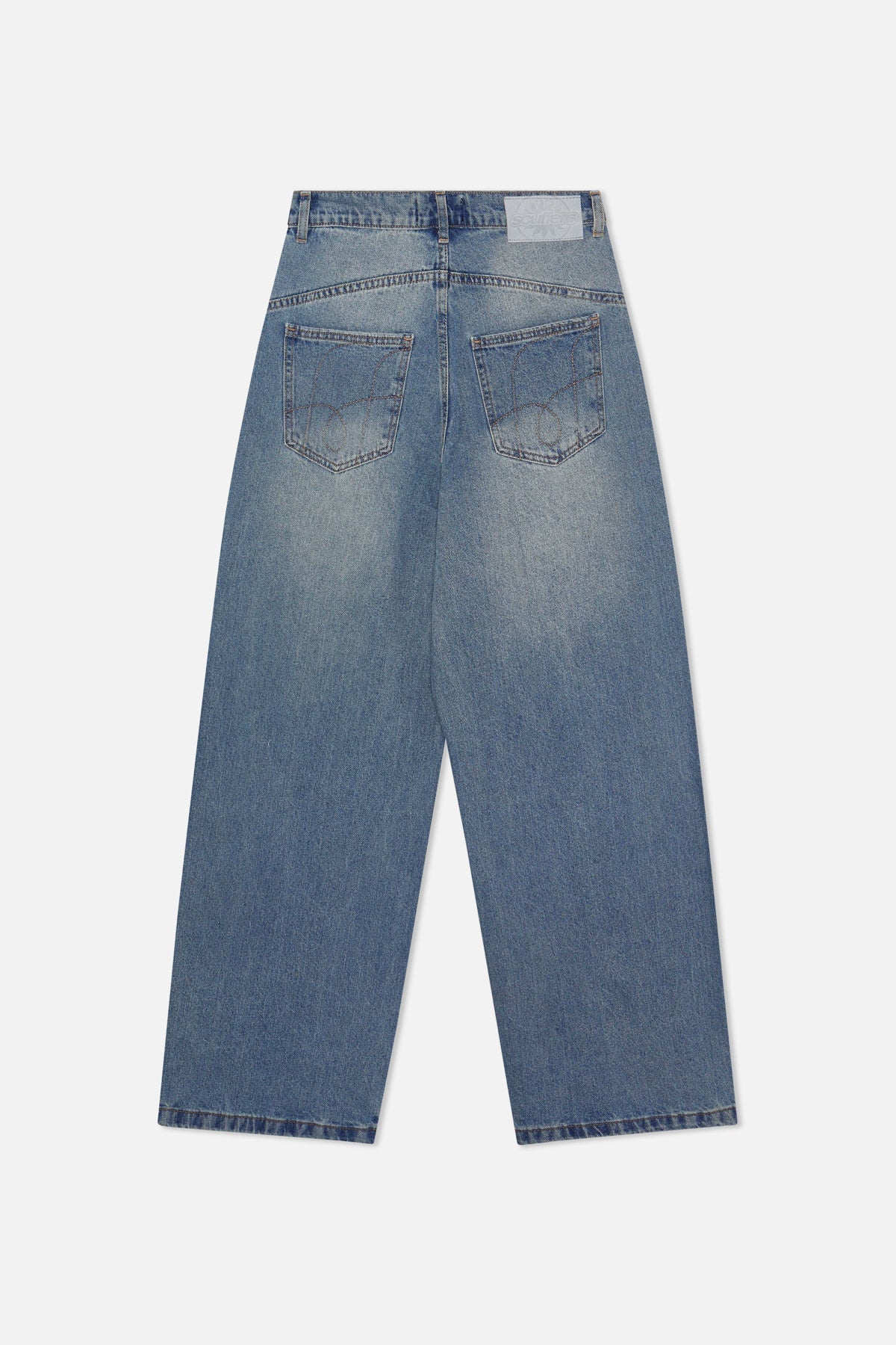 Pantalon bleu éclatant