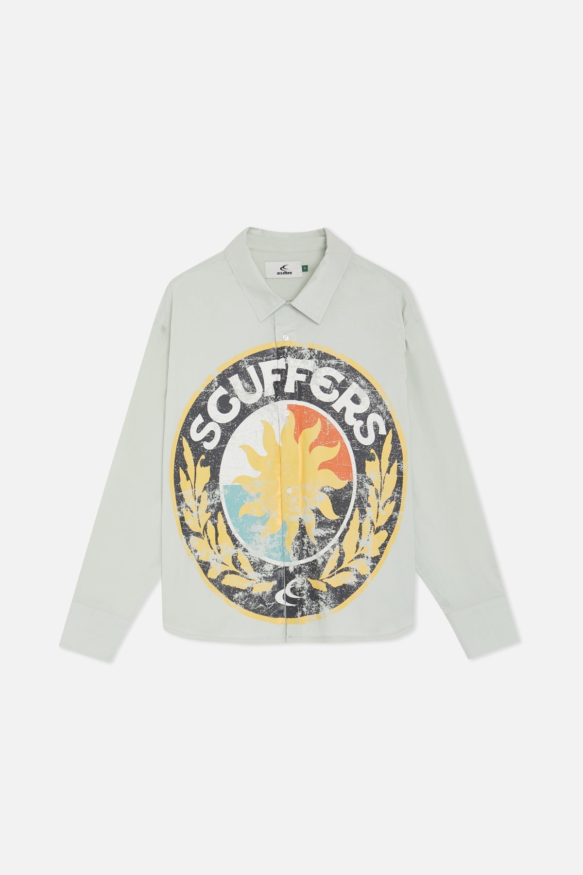 Chemise Champ vert poussiéreux