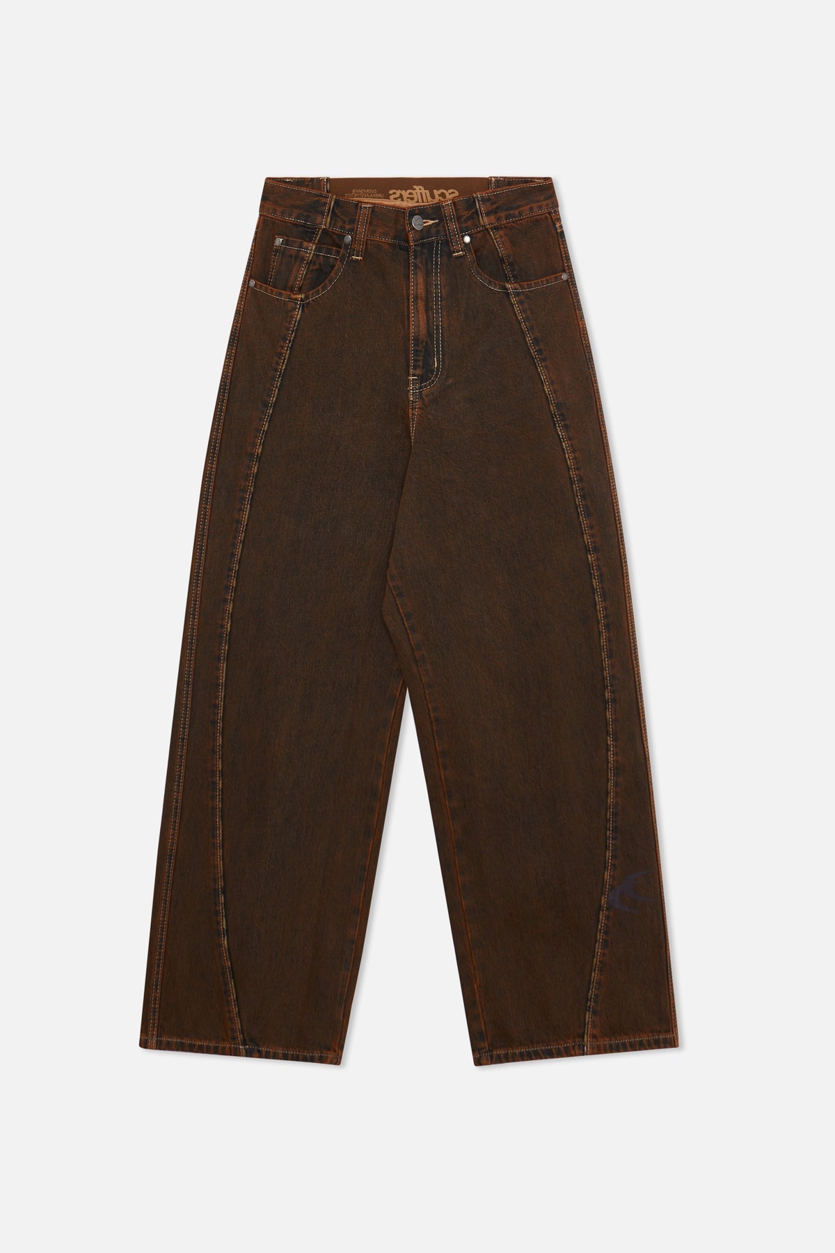 Pantalon marron Mowa