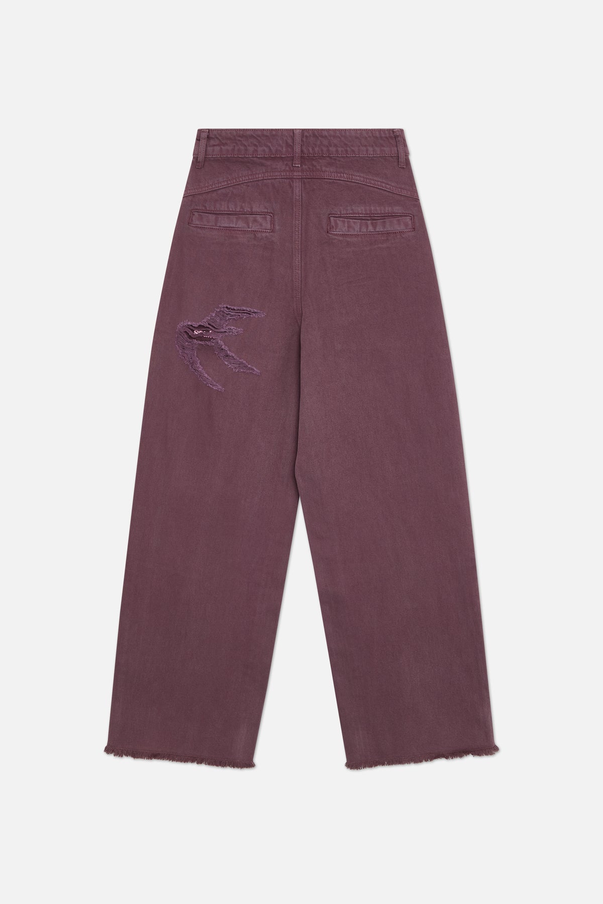 Pantalon bordeaux coquin