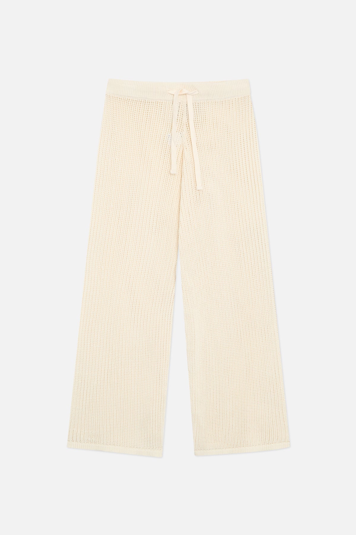 Pantalon Double Lune Écru