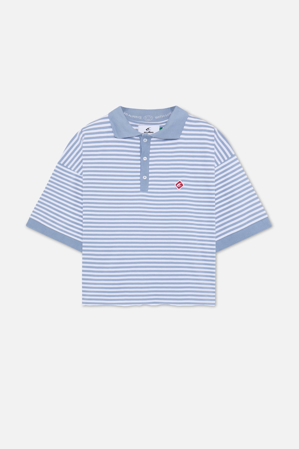Polo bleu clair Heritage