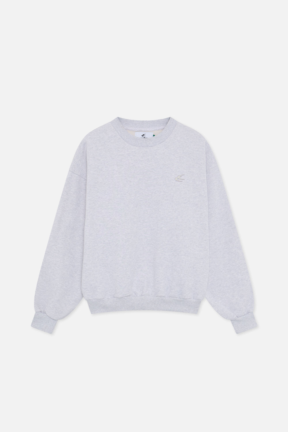 Pull-over gris chiné pour tous les jours