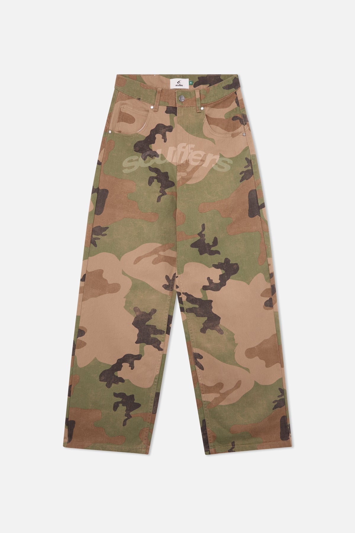 Pantalon camouflage éclatant