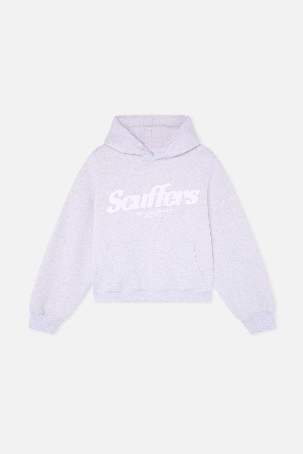 Sweat à capuche gris clair Pop