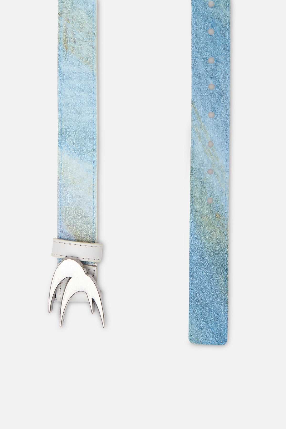 Ceinture blanche du paysage marin