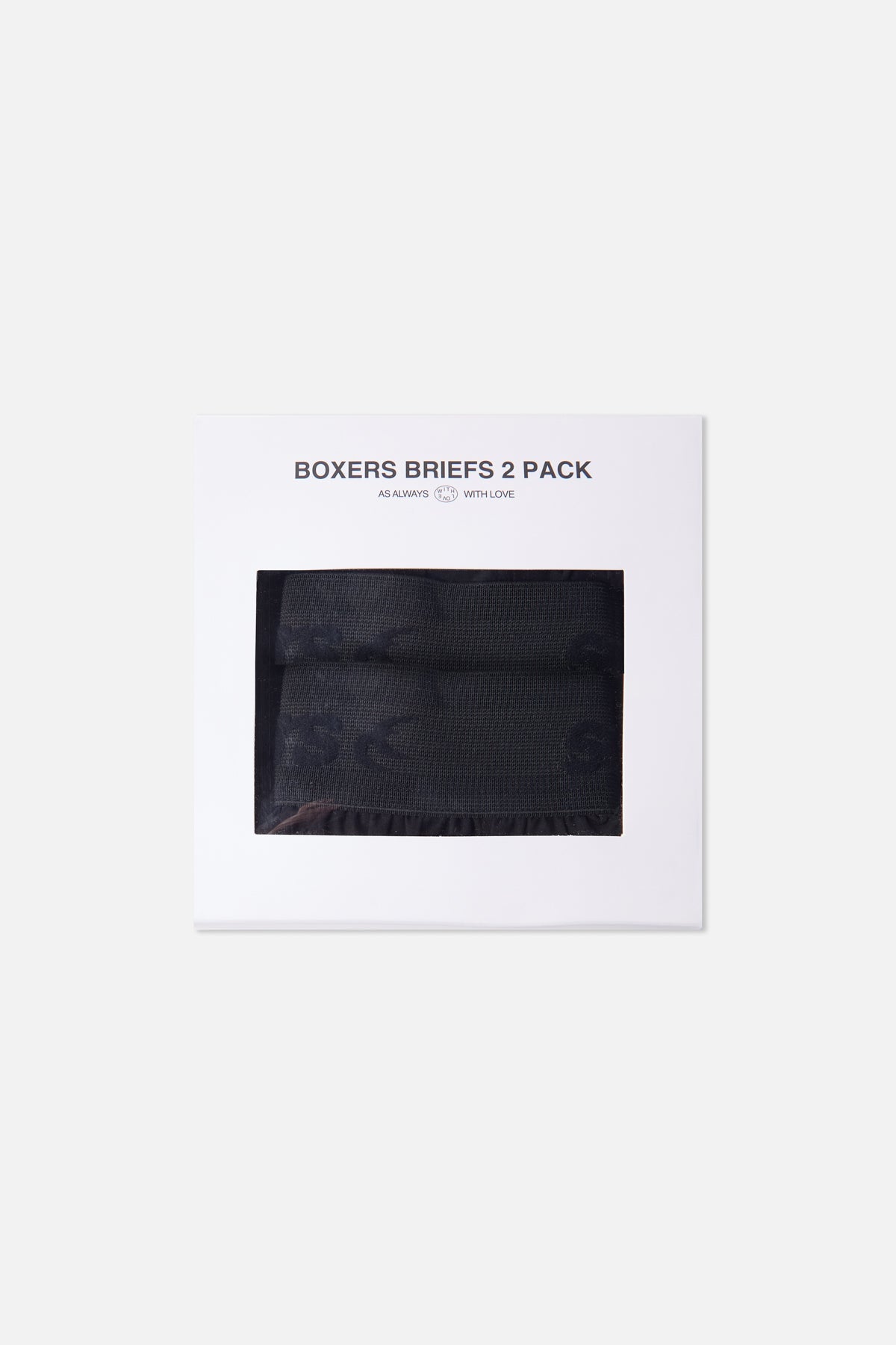 Pack de boxers noirs complets