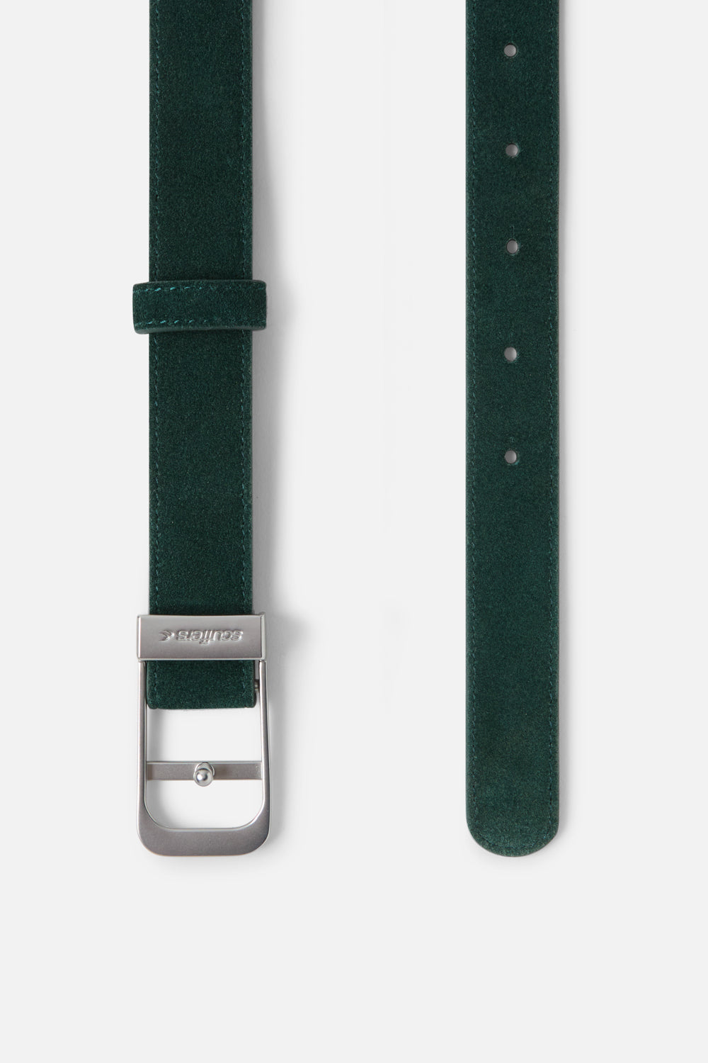 Ceinture verte en daim