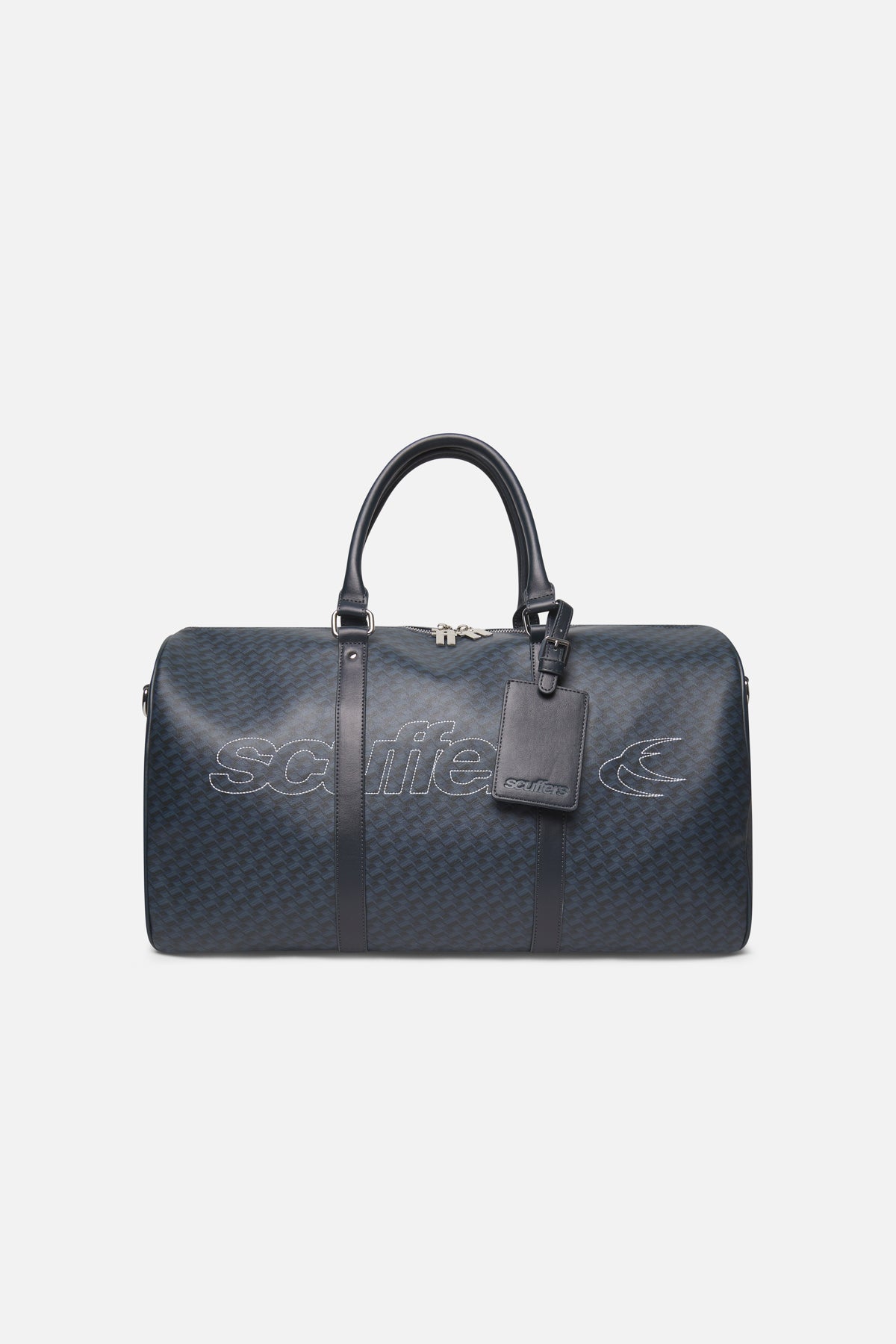 Sac de voyage monogrammé bleu marine