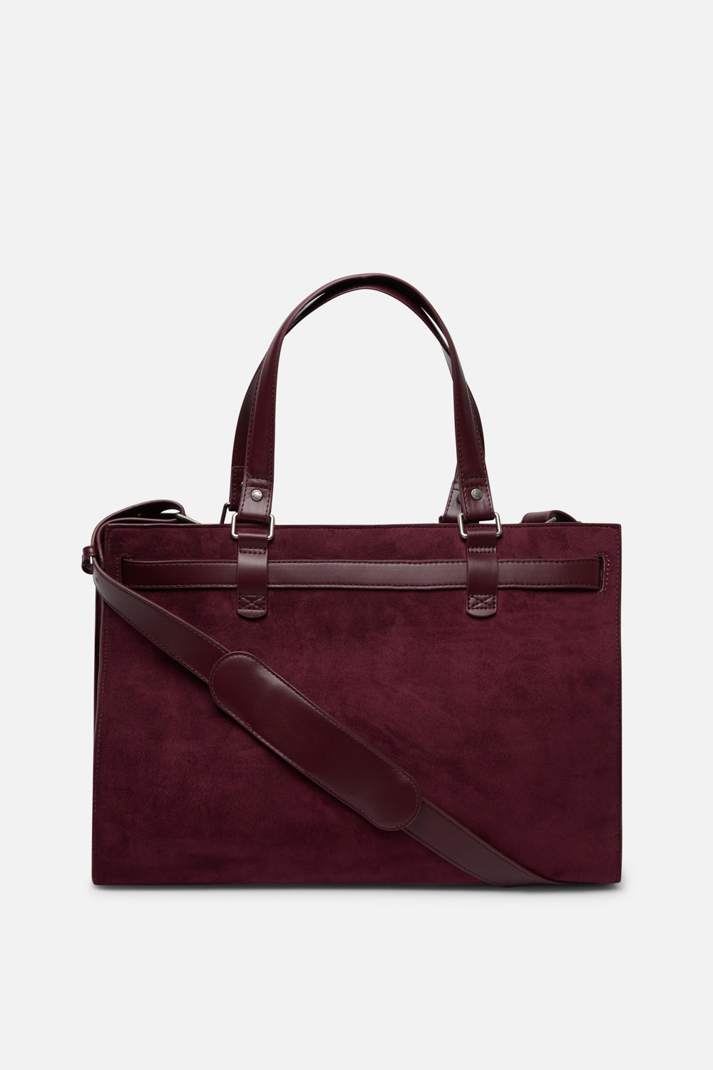 Sac bordeaux de bureau