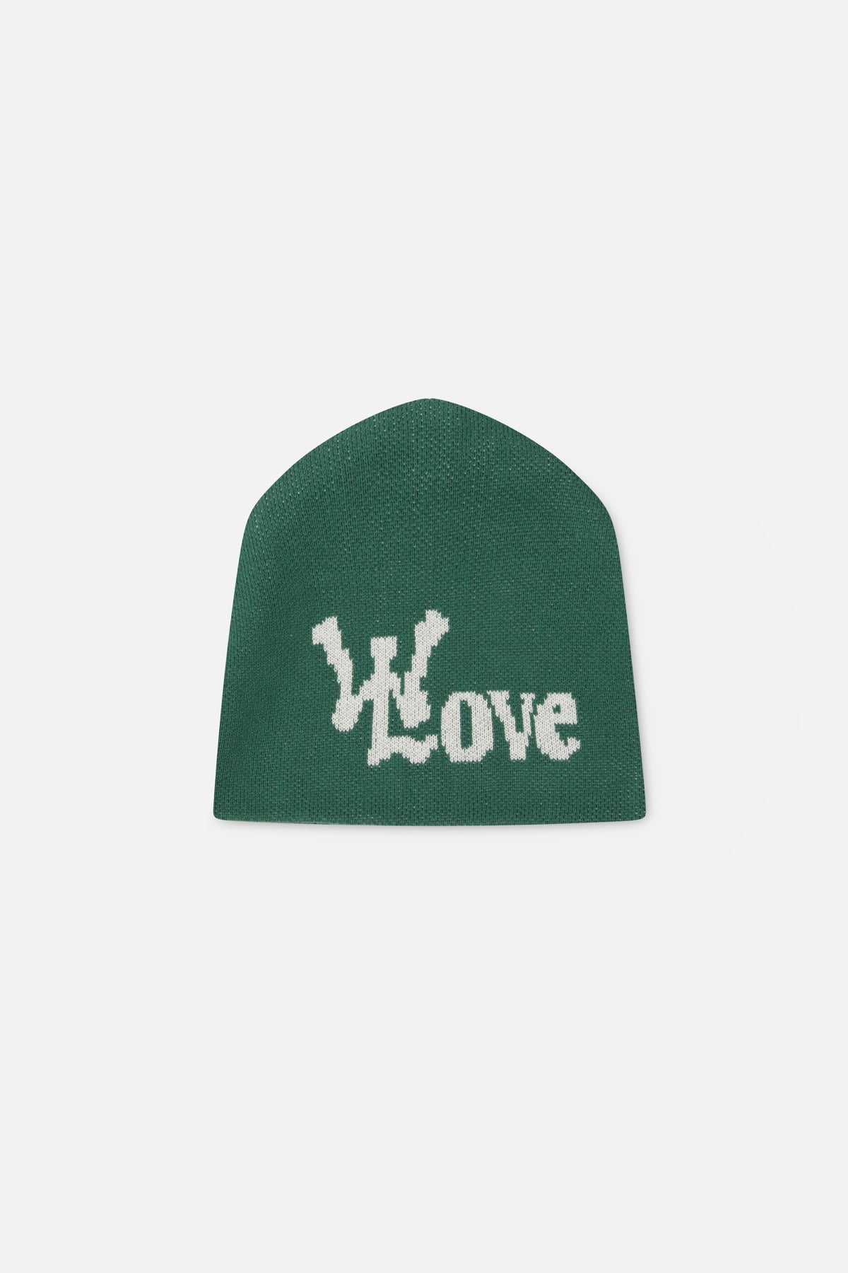 Bonnet vert avec amour