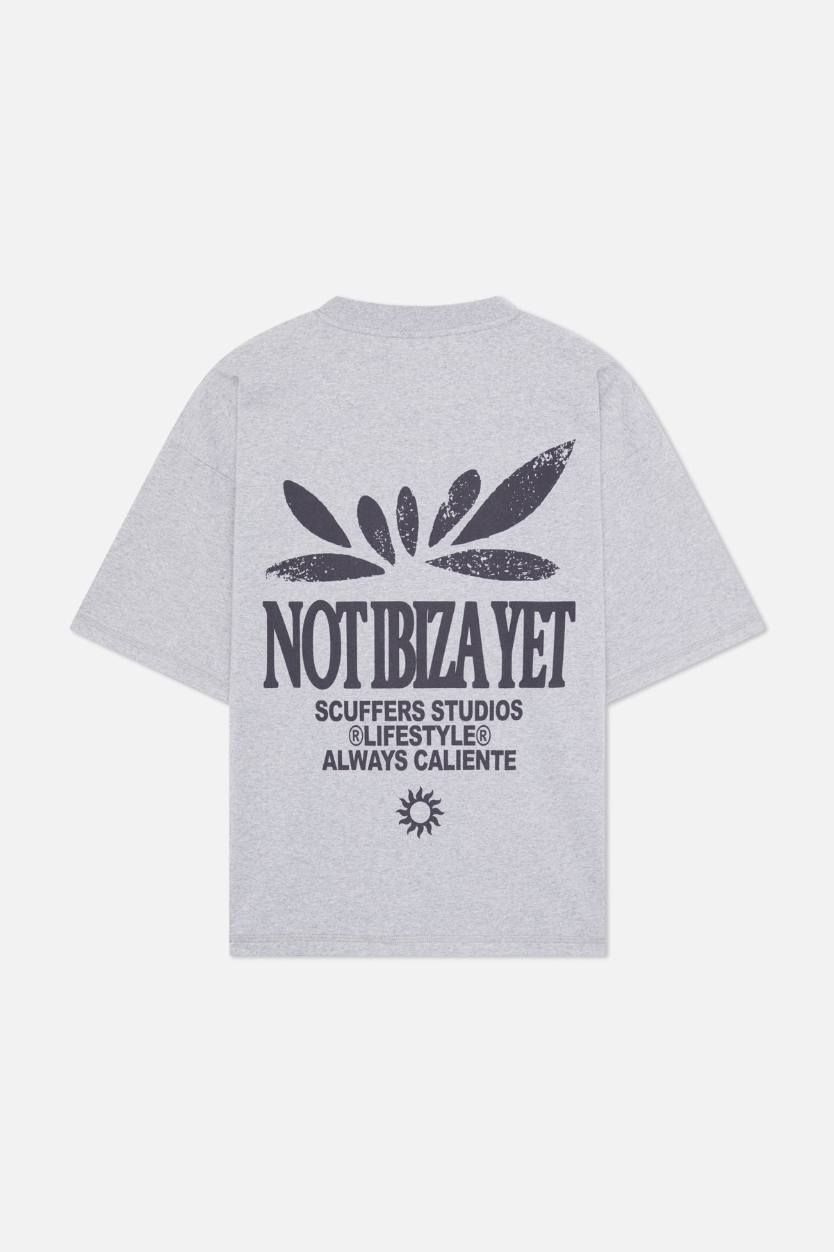 T-shirt gris clair Not Ibiza