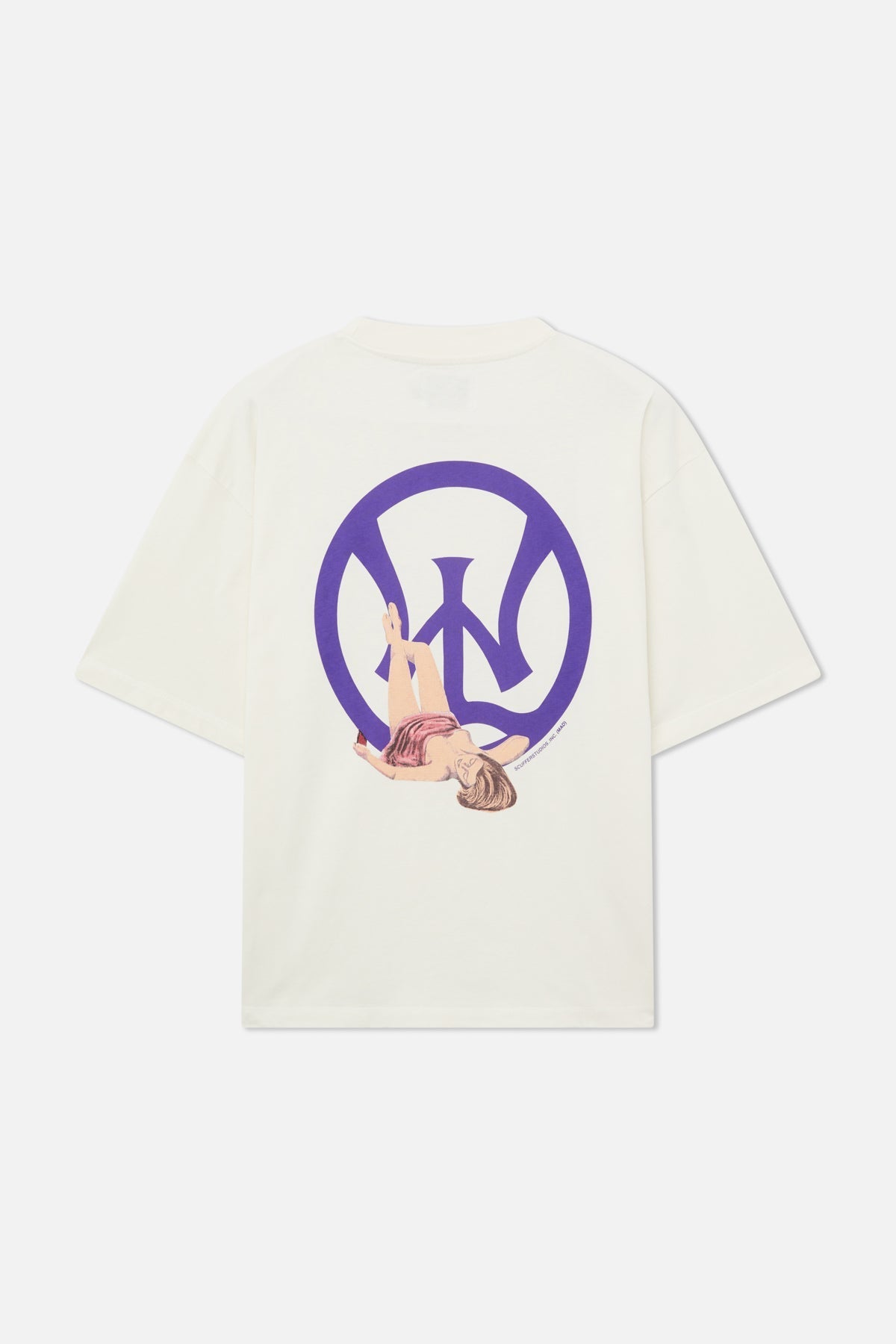 T-shirt FaceTime écru