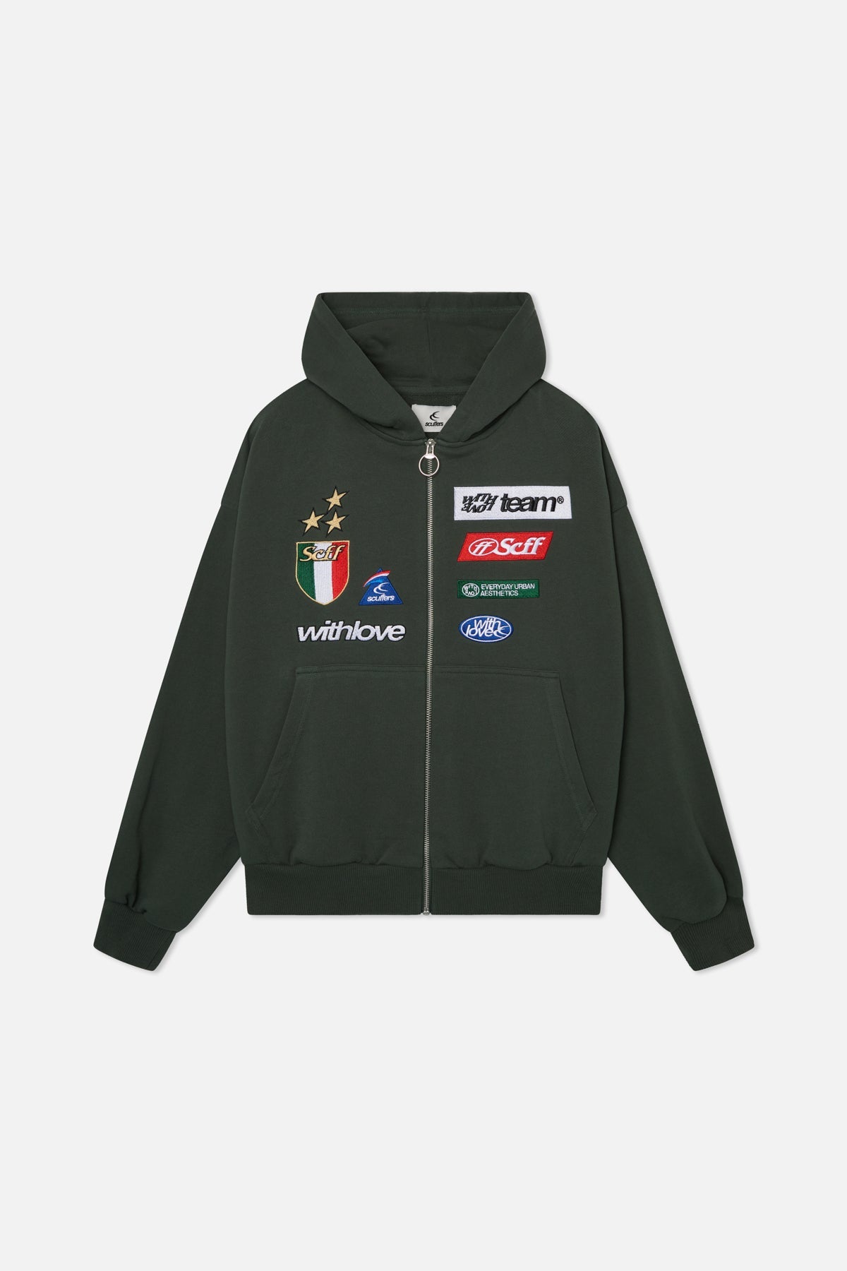 Par Air Green Zipper