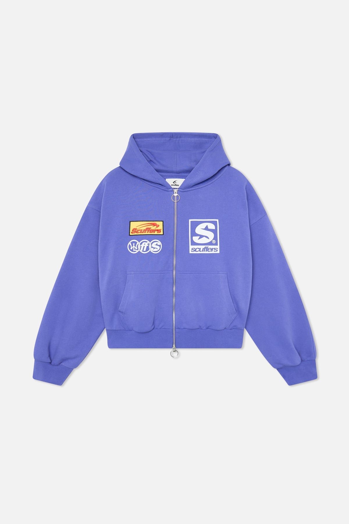 Fermeture éclair bleue Starnova