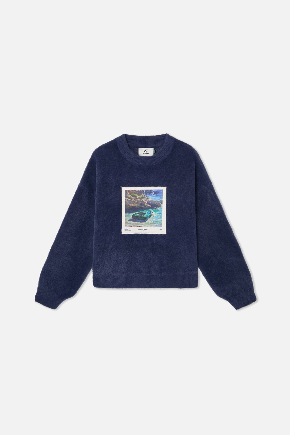 Huile n° 1 Tricot marine