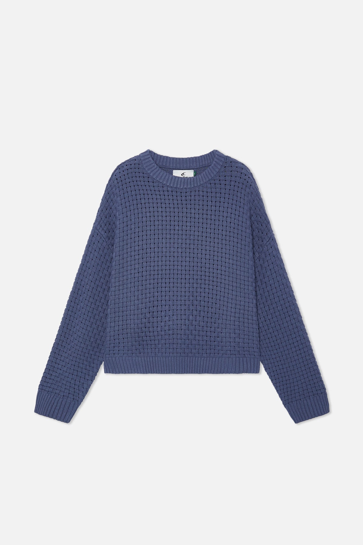Tricot bleu Case