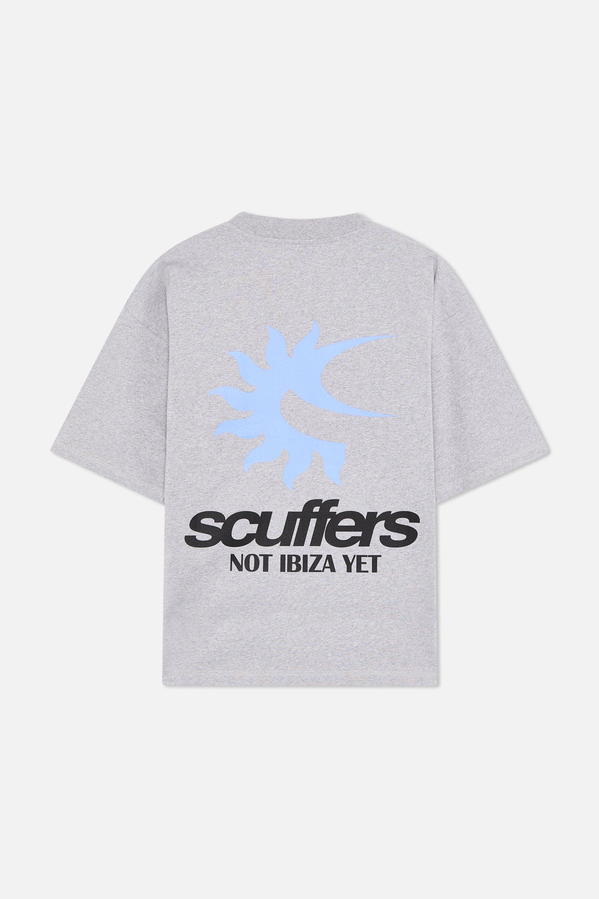 T-shirt gris clair « Not Ibiza Again »