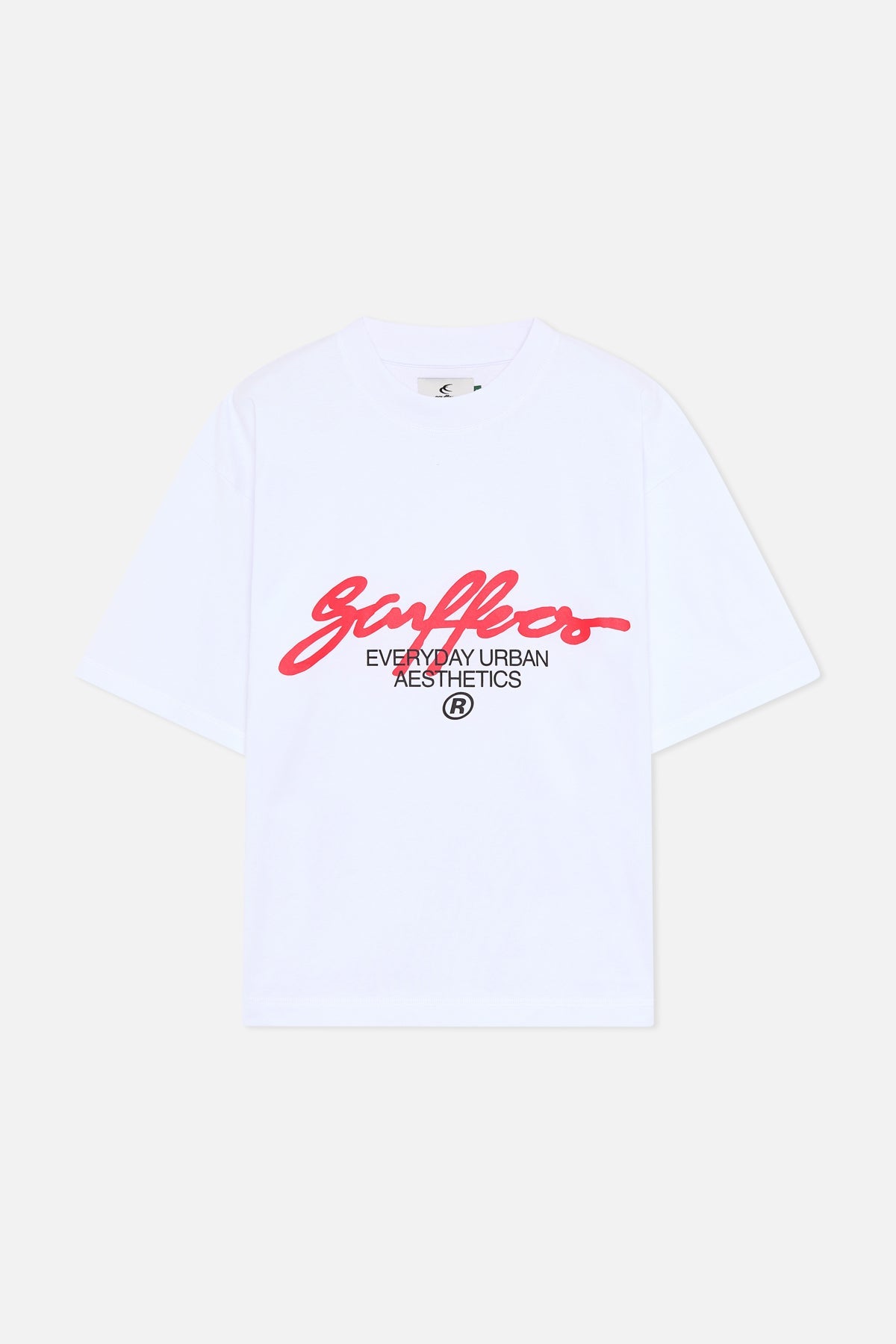 T-shirt blanc signature