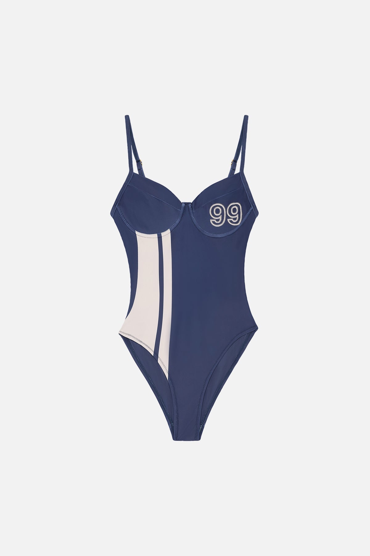 Maillot de bain bleu marine 99