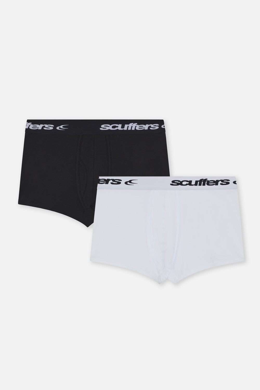 Boxers basiques noirs et blancs