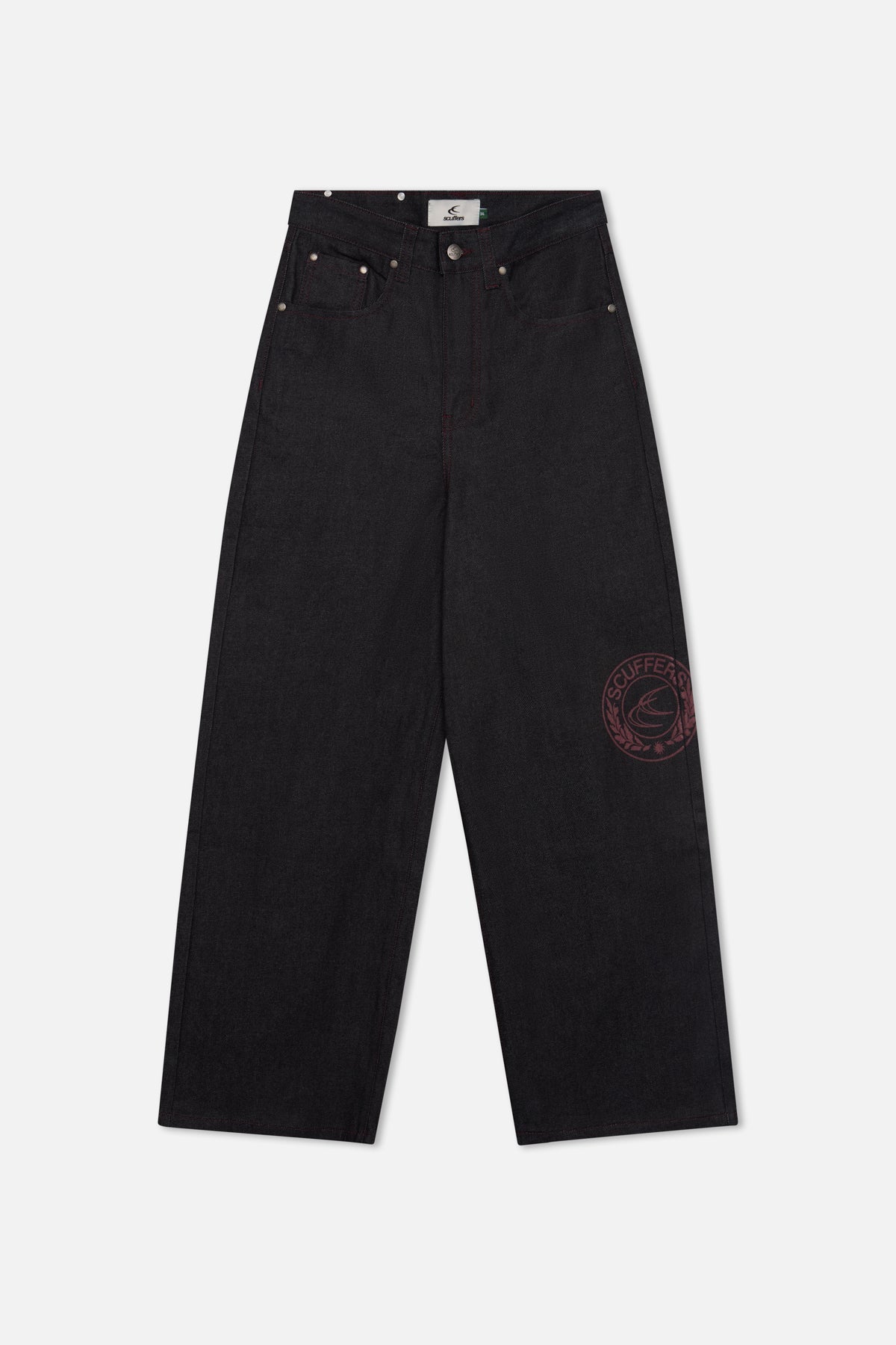 Pantalon Bimbo bordeaux foncé