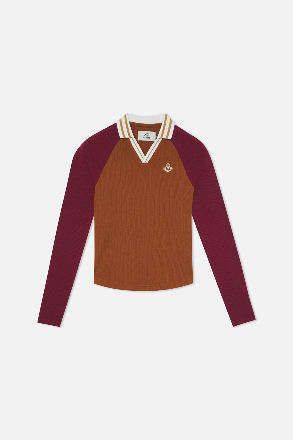 T-shirt à manches longues Bow Brown