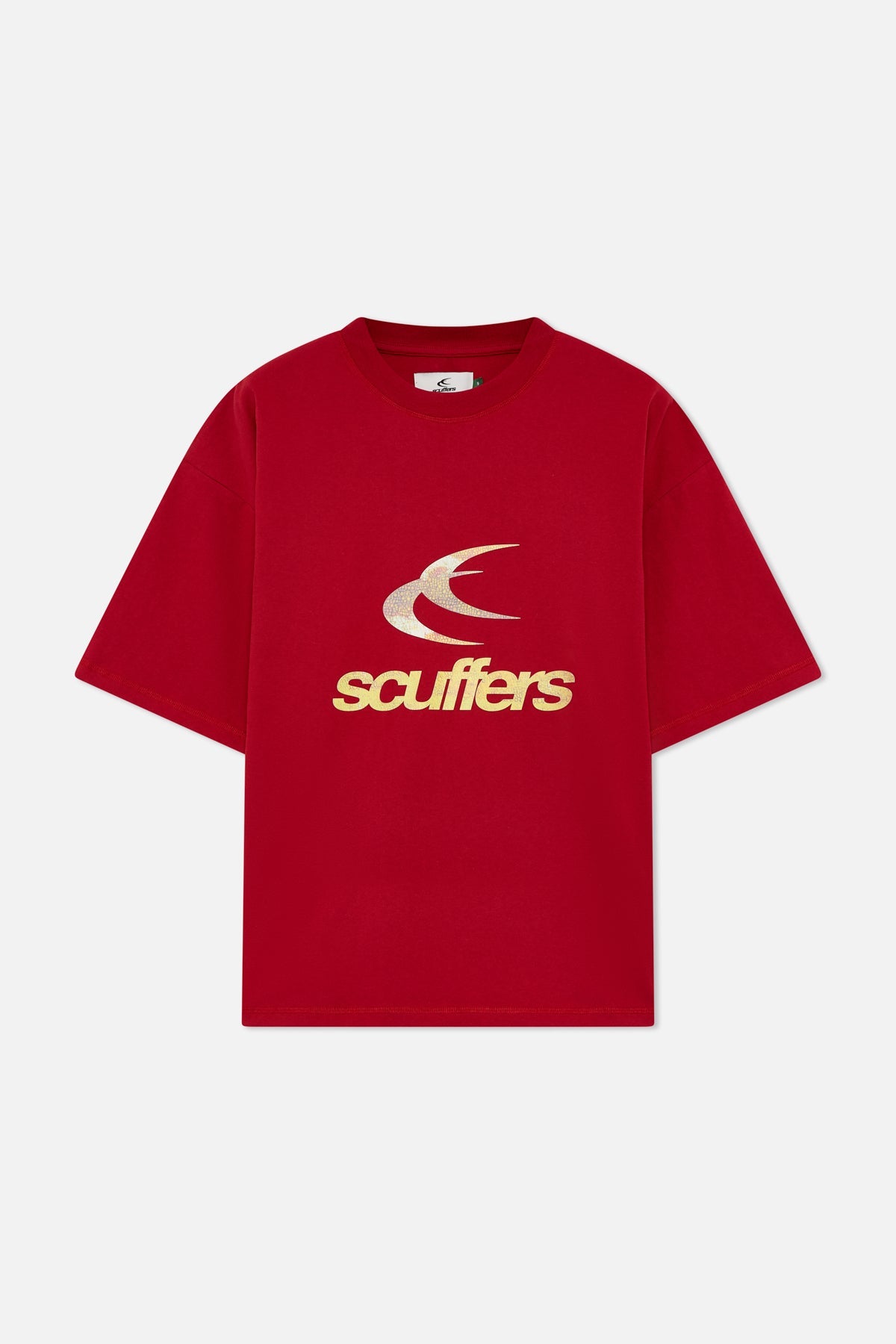 T-shirt rouge foncé caméléon