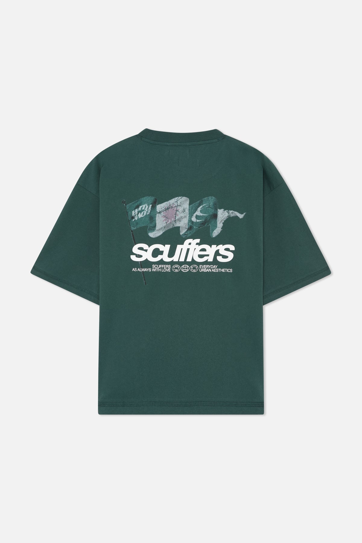 T-shirt Captain Green