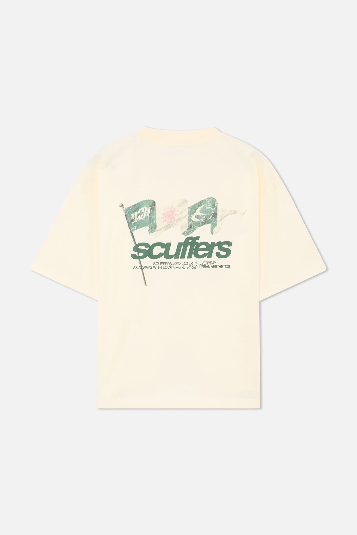 T-shirt Captain Ecru