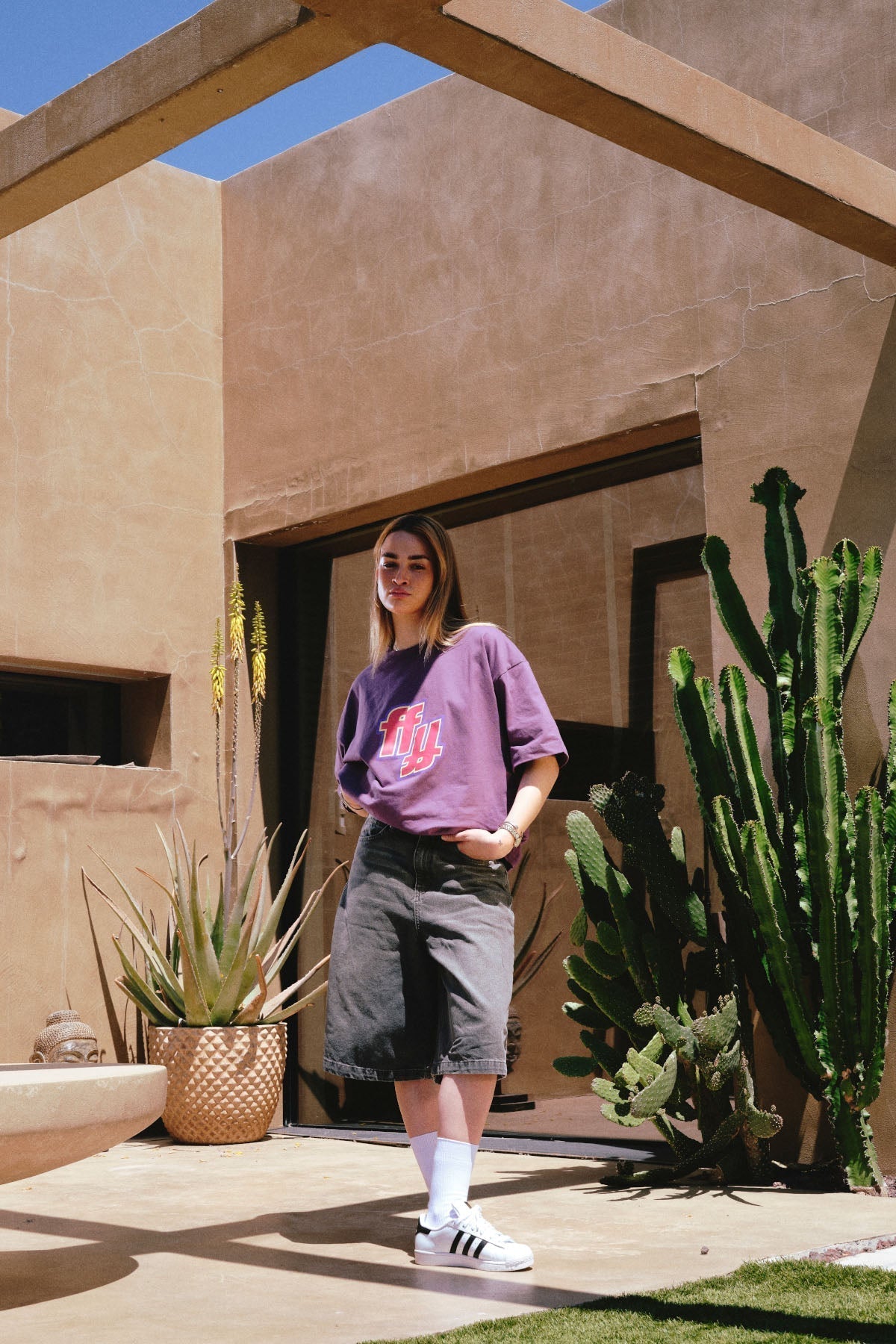 T-shirt violet Climax