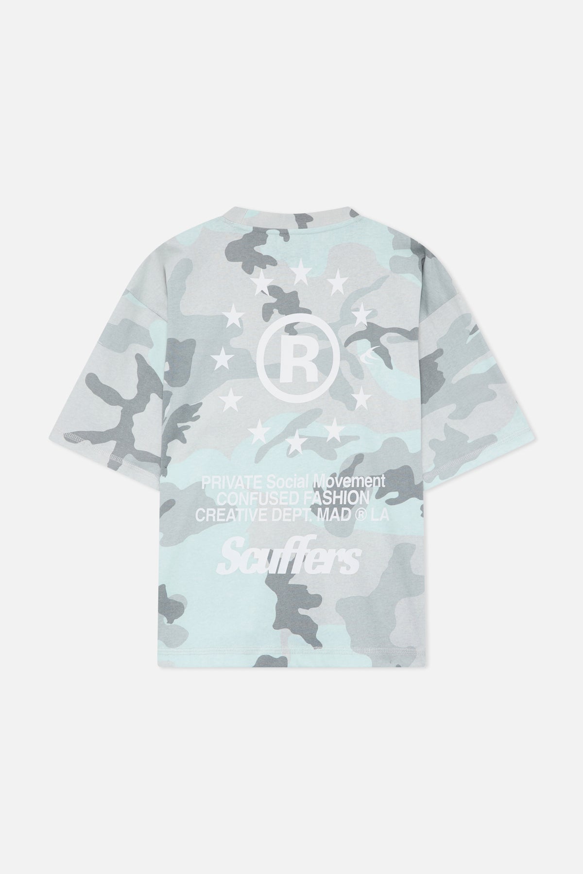 T-shirt camouflage gris clair Confused