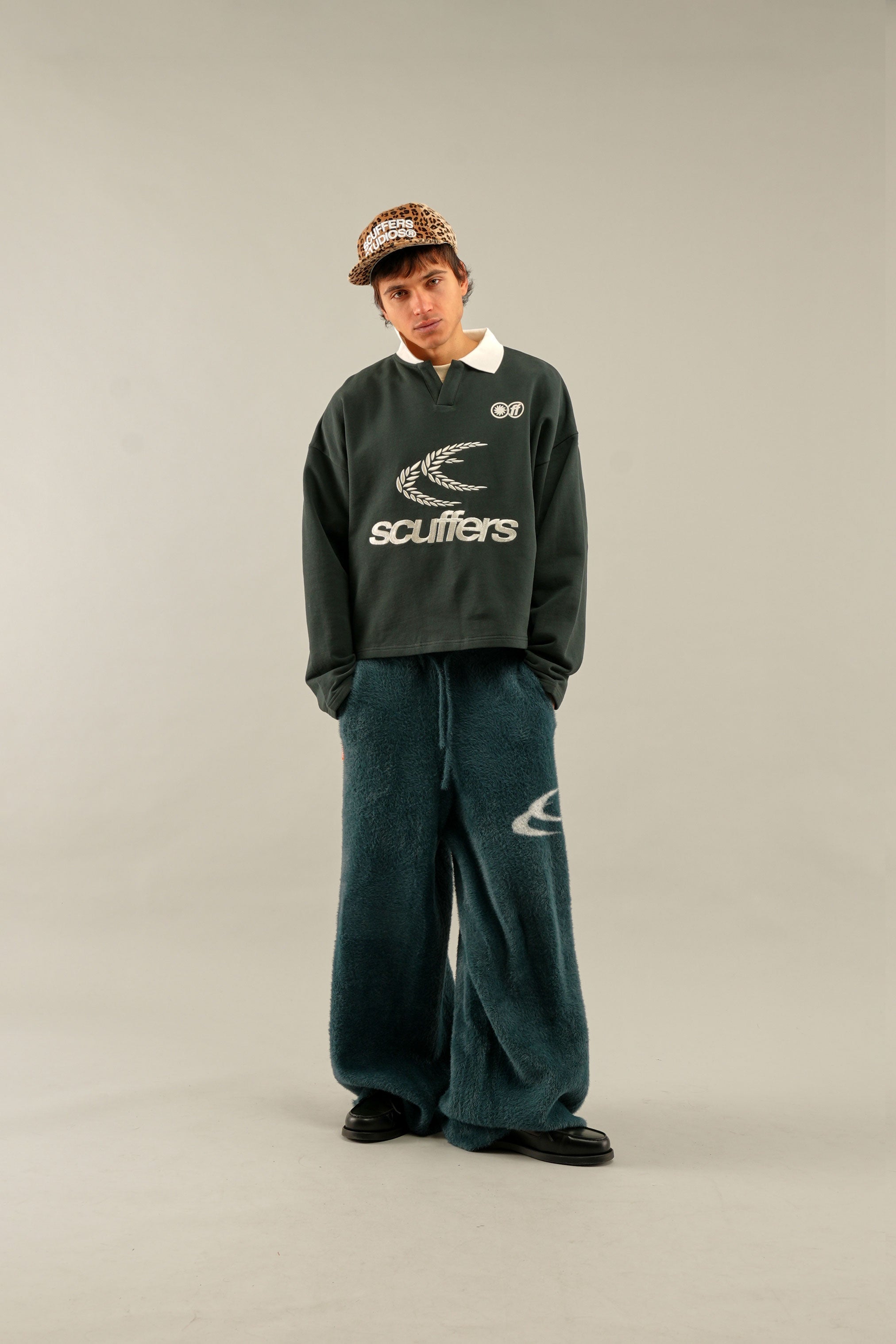 Pantalon vert forêt de ballons