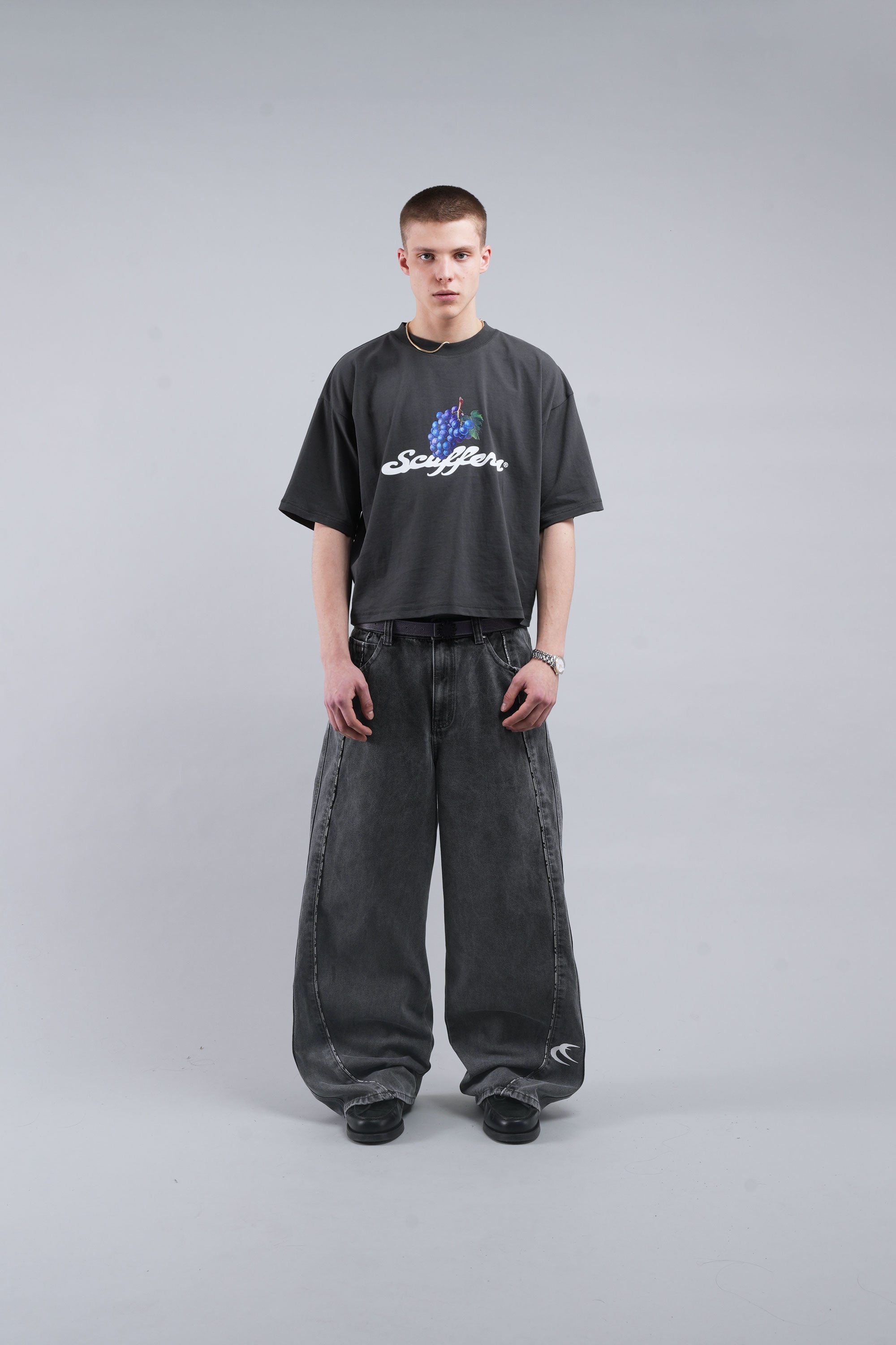 T-shirt tropical foncé