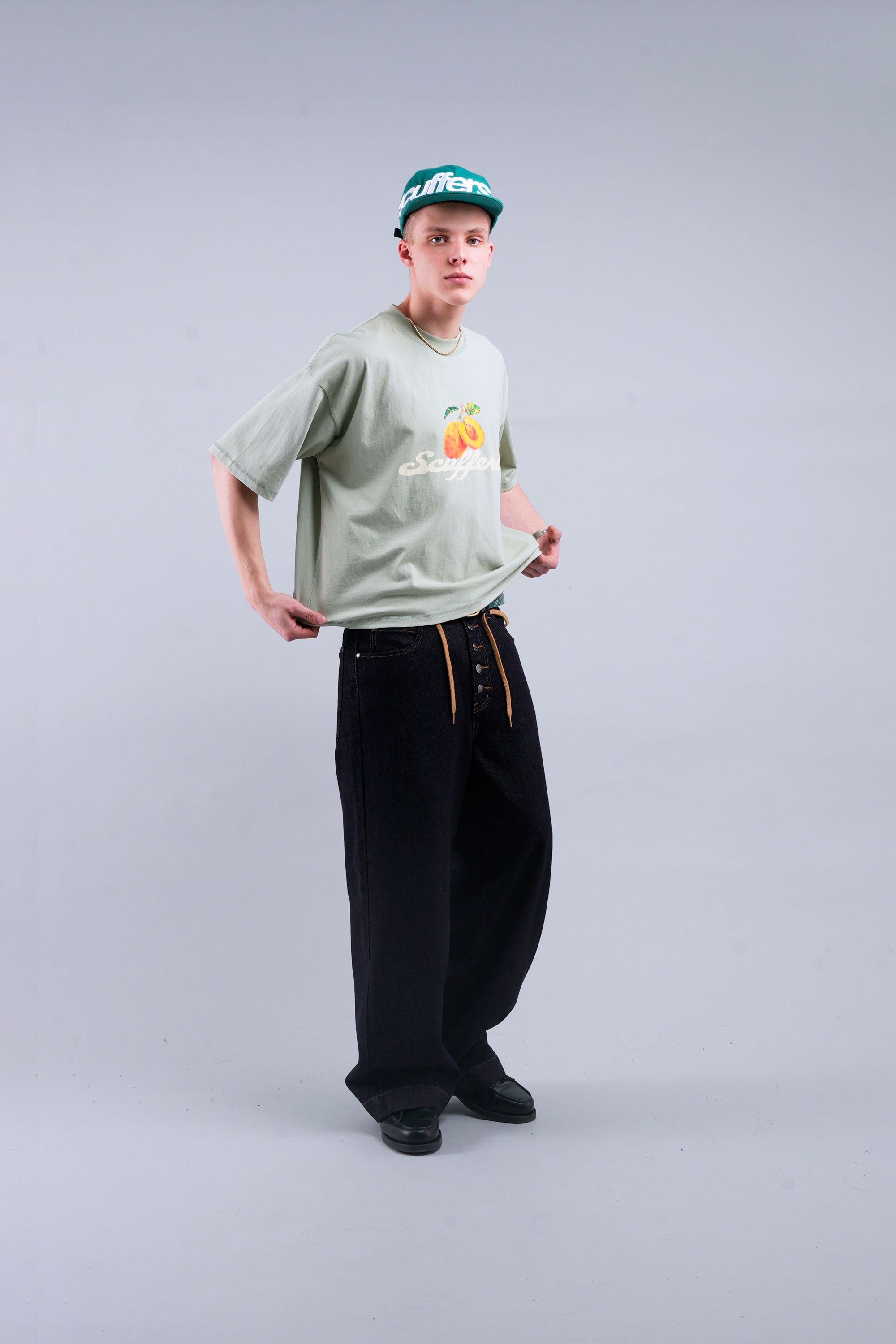 T-shirt vert tropical