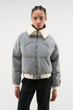 Doudoune Donatello gris clair