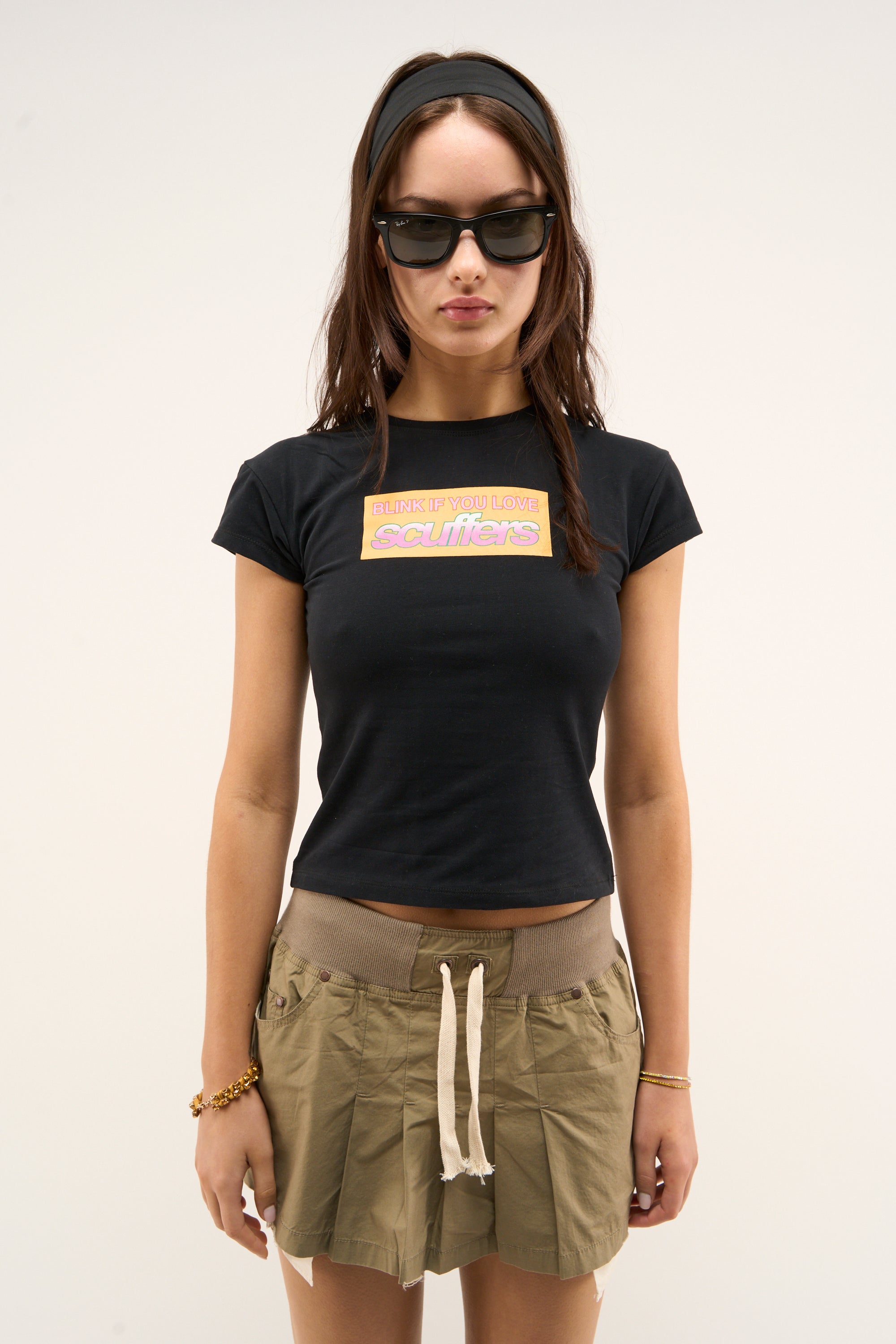 Haut noir clignotant